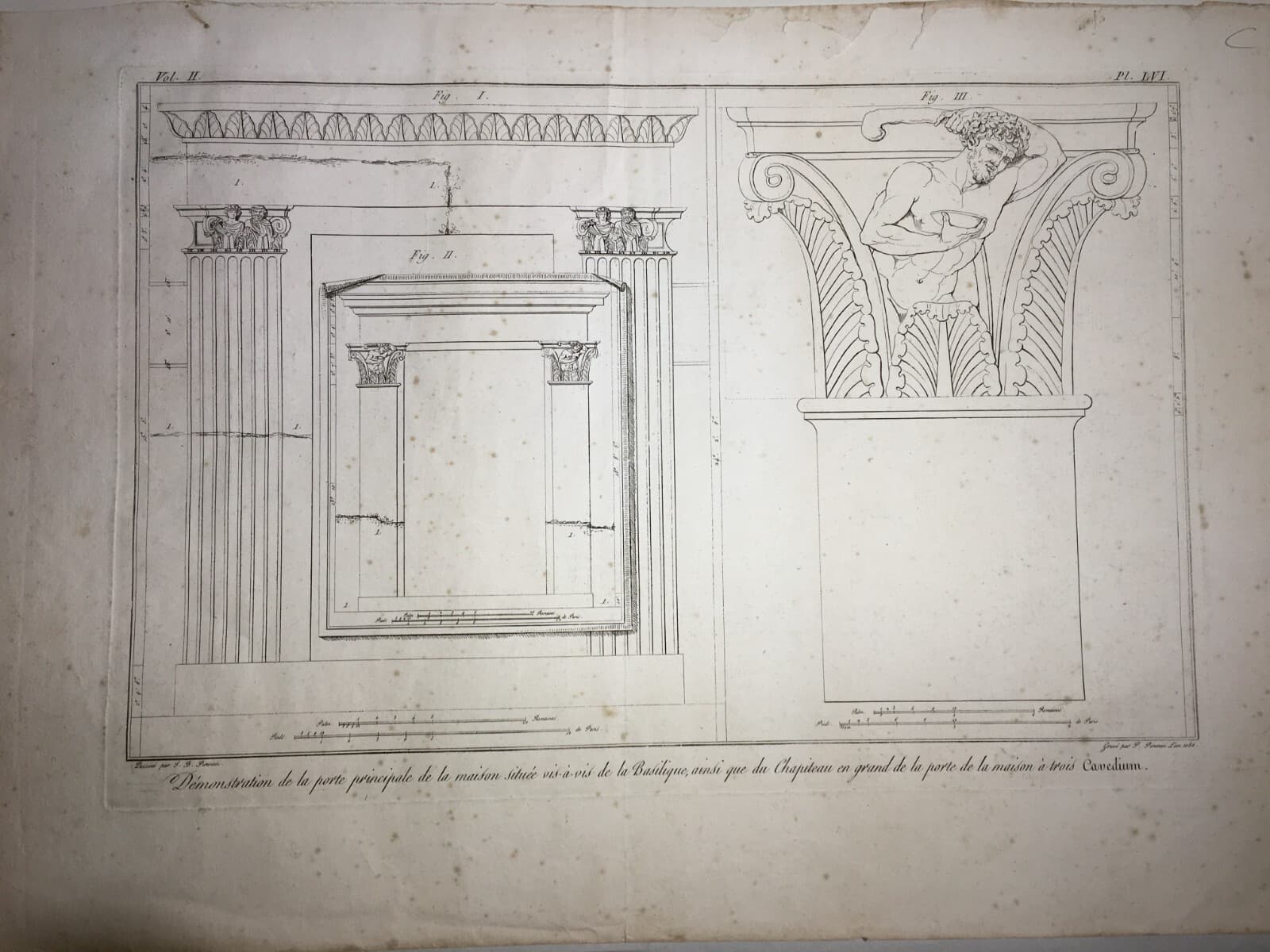Arte E Architettura: Antiche Prospettive Di Cavedium, Incisione Di Piranesi, 1806