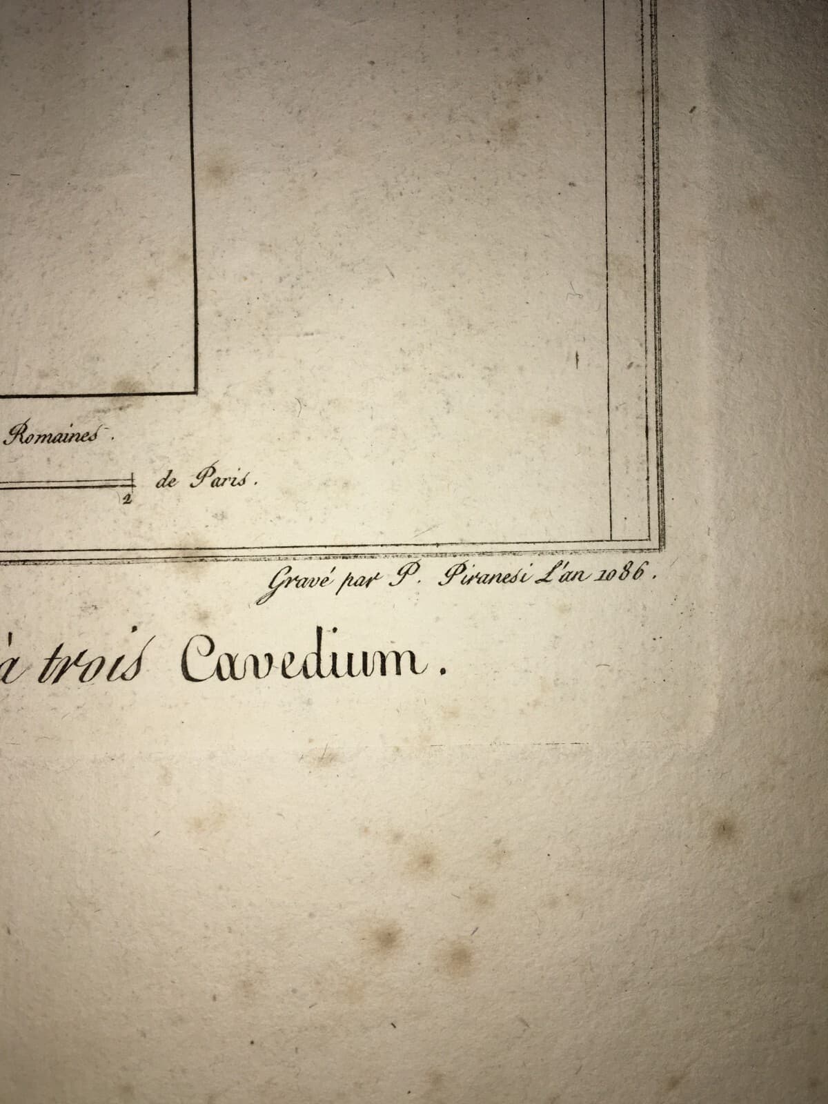 Arte E Architettura: Antiche Prospettive Di Cavedium, Incisione Di Piranesi, 1806