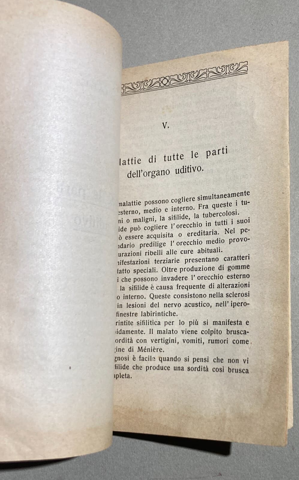 Medicina: Otorinolaringoiatria, Malattie Dell'Orecchio, 1913