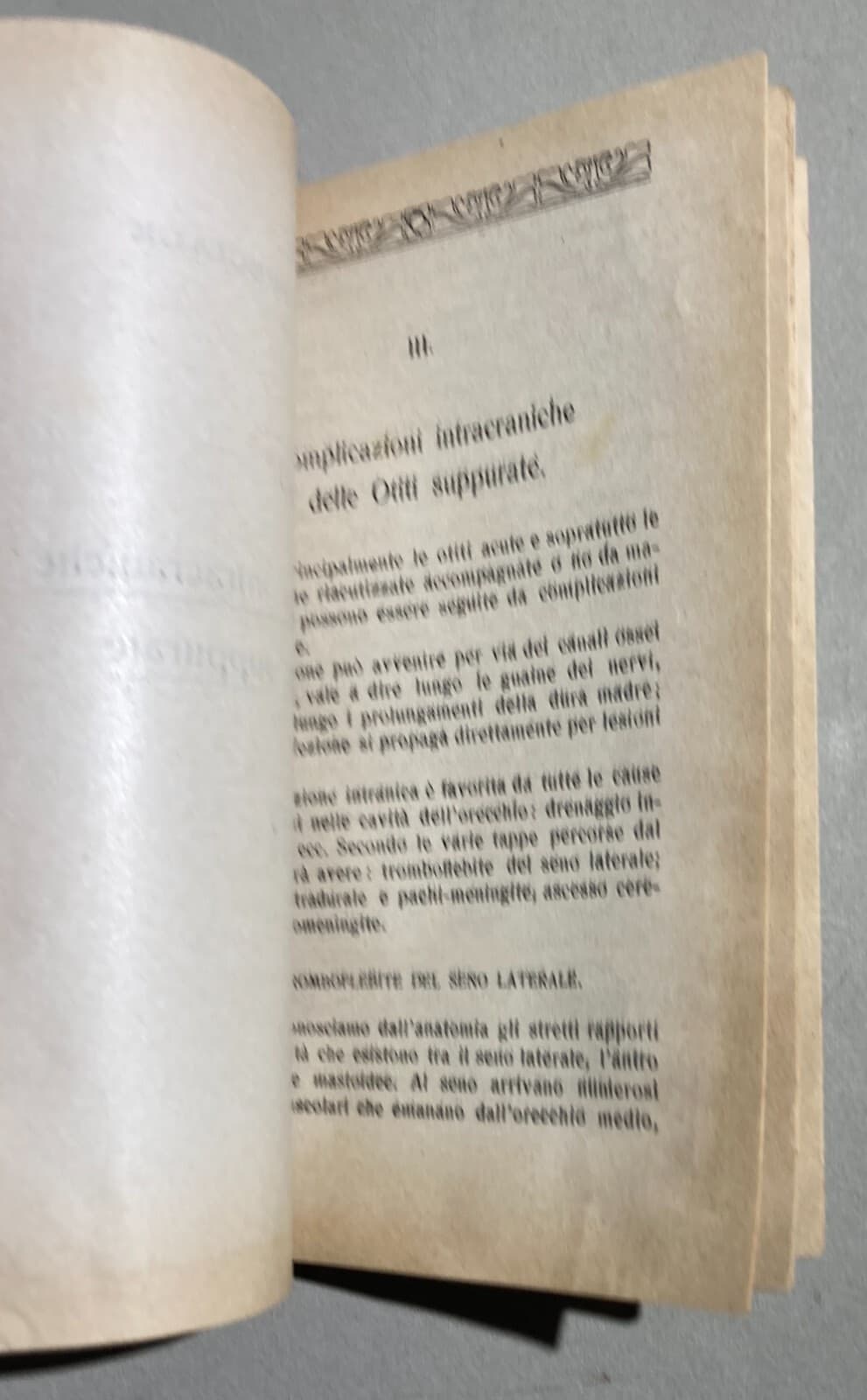 Medicina: Otorinolaringoiatria, Malattie Dell'Orecchio, 1913