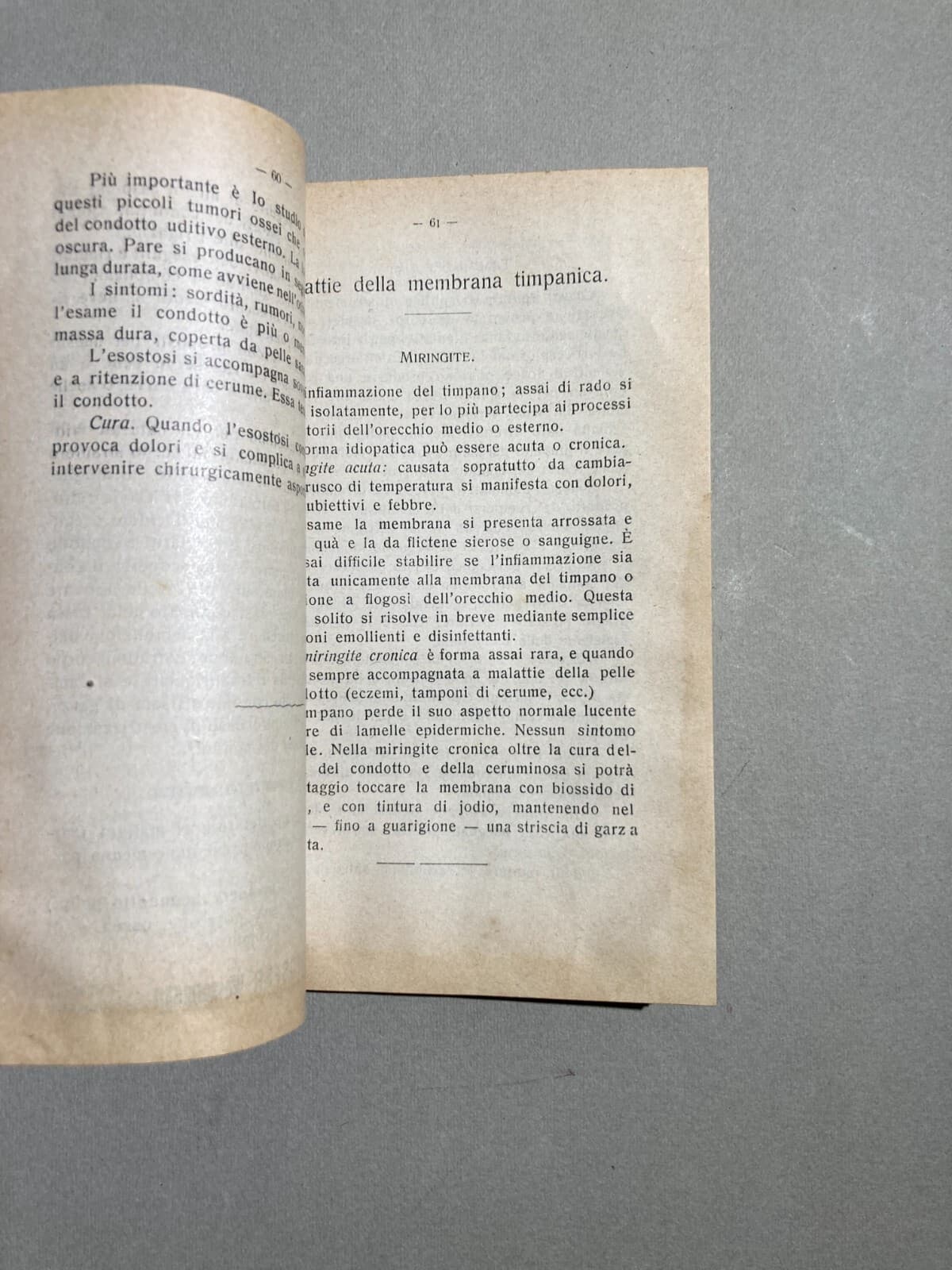 Medicina: Otorinolaringoiatria, Malattie Dell'Orecchio, 1913