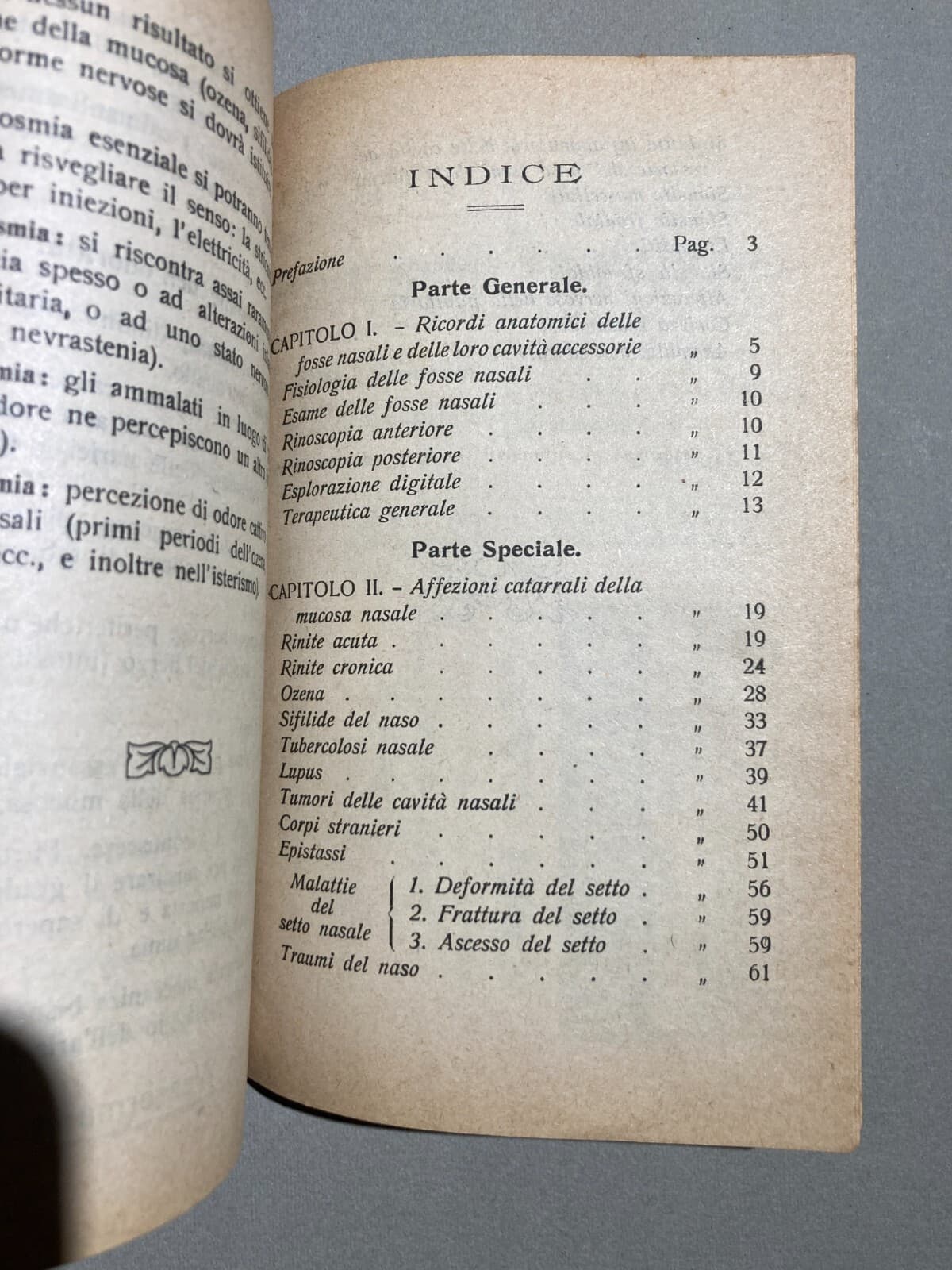 Medicina: Otorinolaringoiatria   Naso, Fosse Nasali E Olfatto