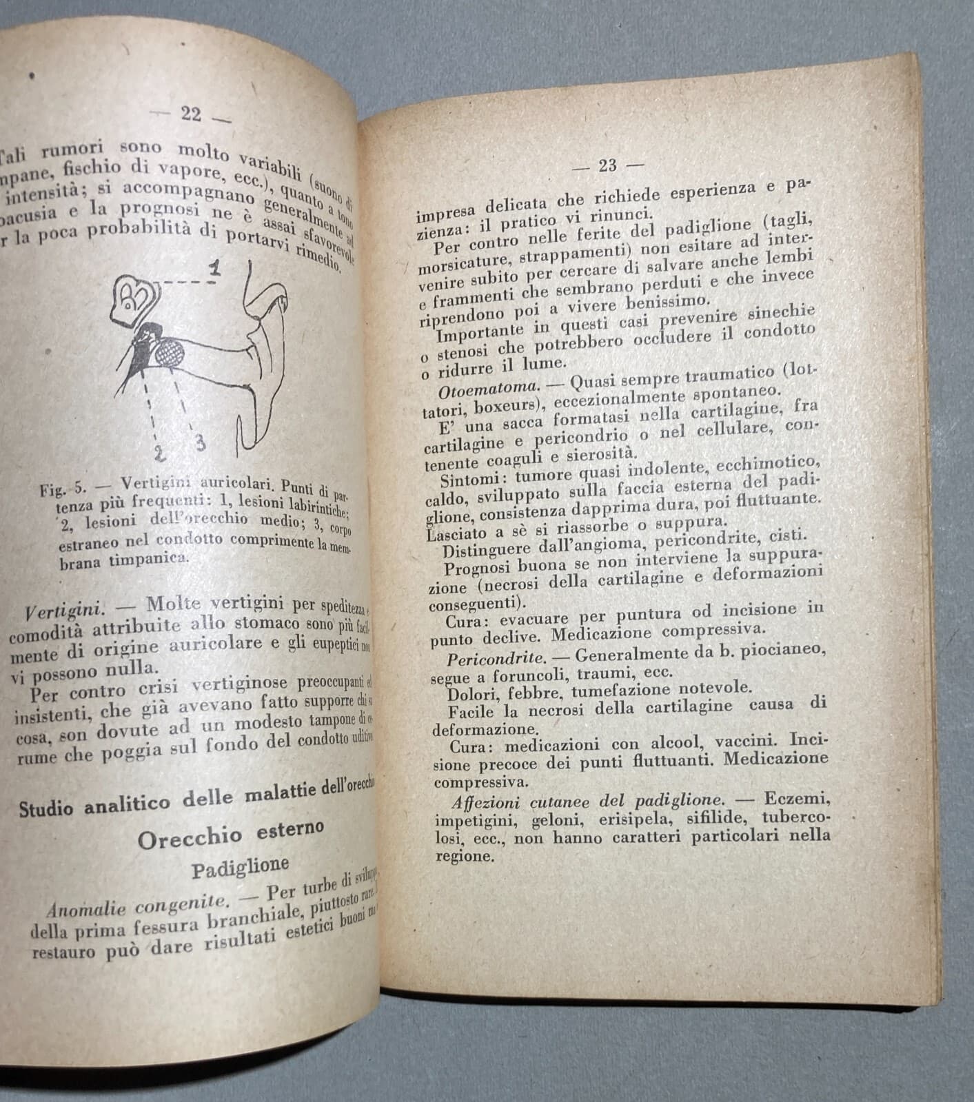 Medicina: Otorinolaringoiatria (naso, Faringe, Laringe, Otiti, Faringiti). Sanvenero Rosselli, 1930