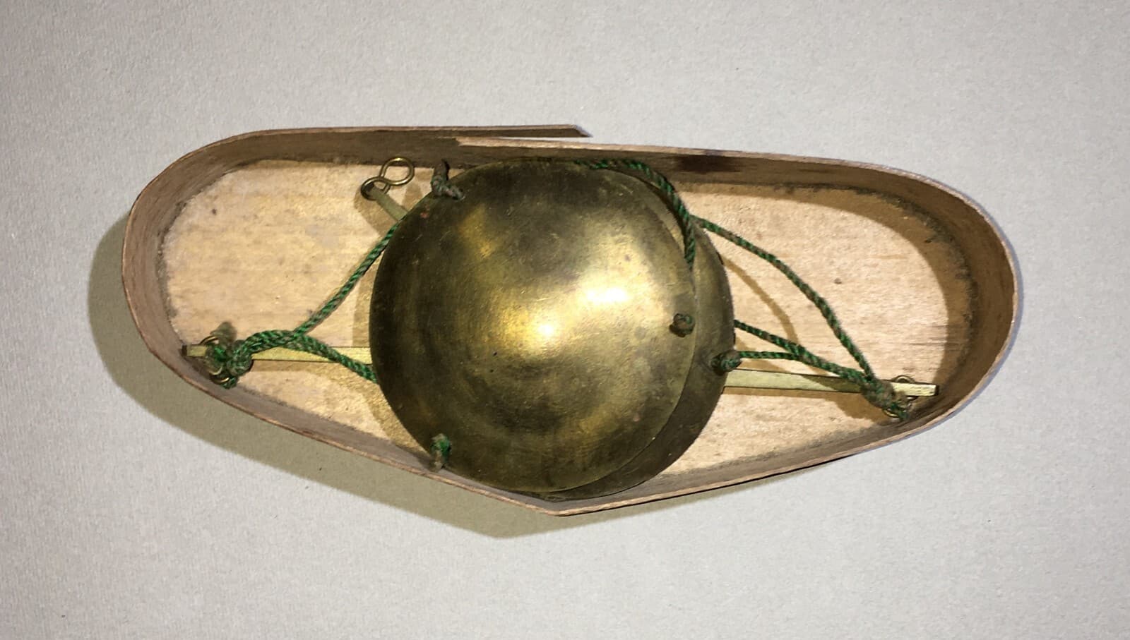 Antica Bilancia Da Oreficeria E Farmacia In Astuccio Di Legno