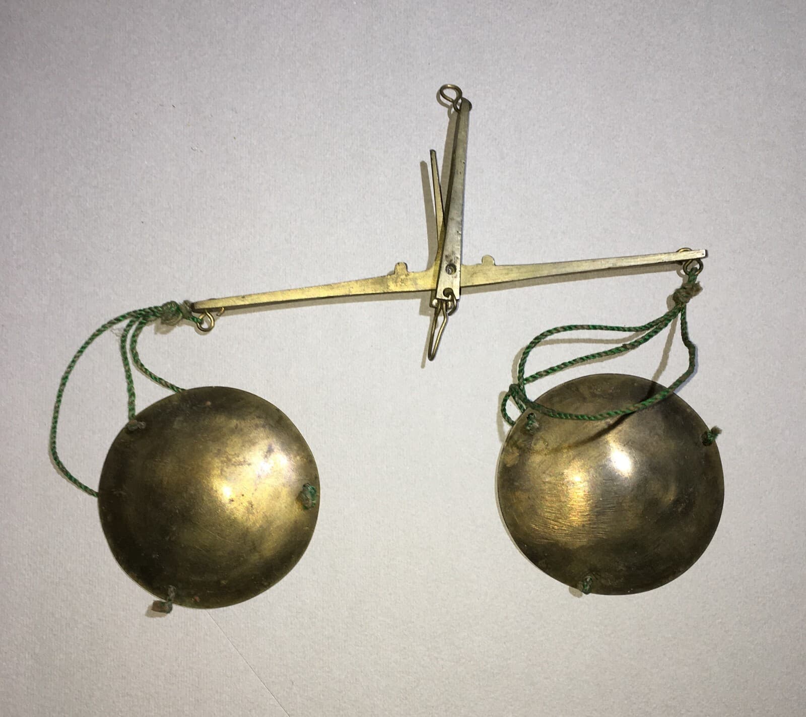 Antica Bilancia Da Oreficeria E Farmacia In Astuccio Di Legno