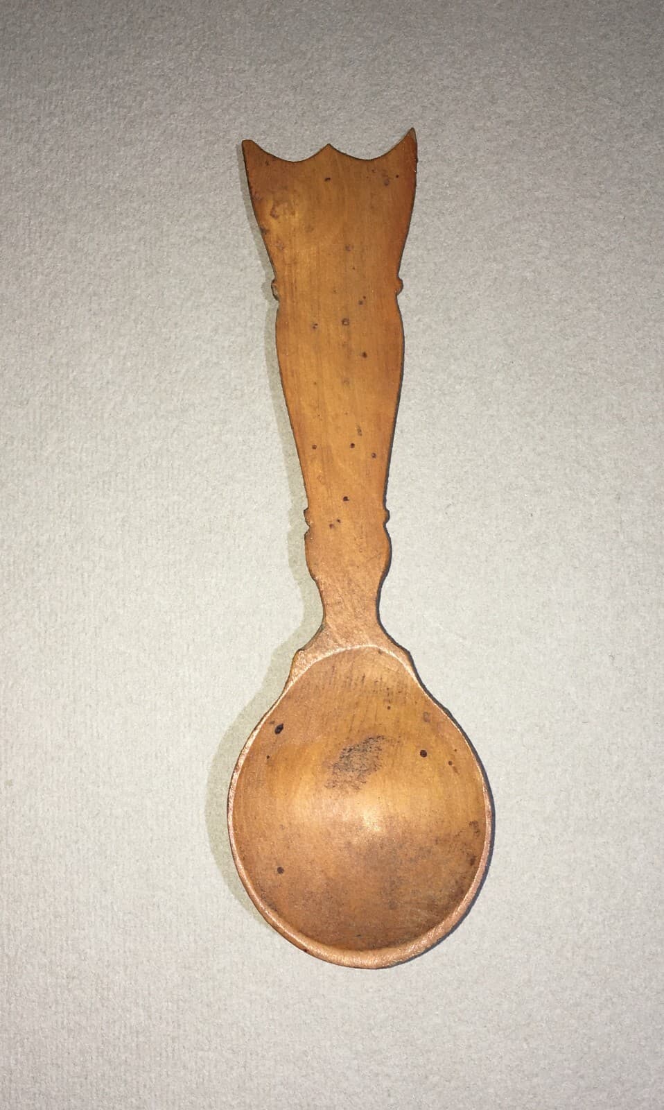 Antico Cucchiaino In Legno Da Farmacia