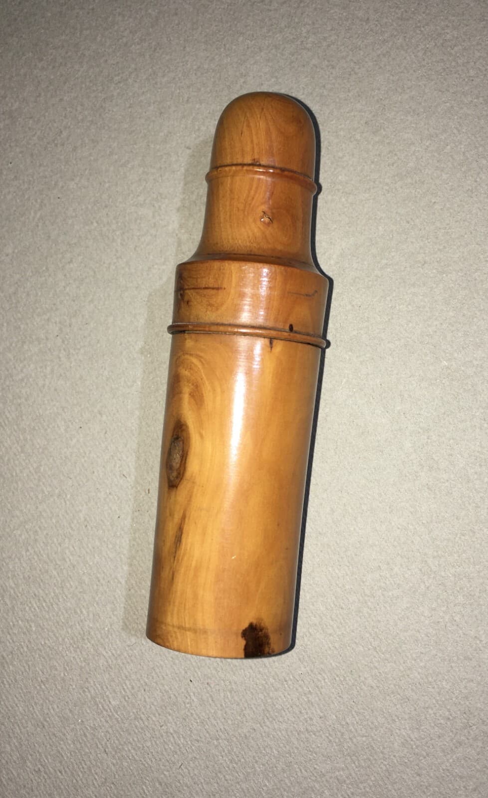 Farmacia: Antico Astuccio Per Fiale Medicinali In Legno E Vetro