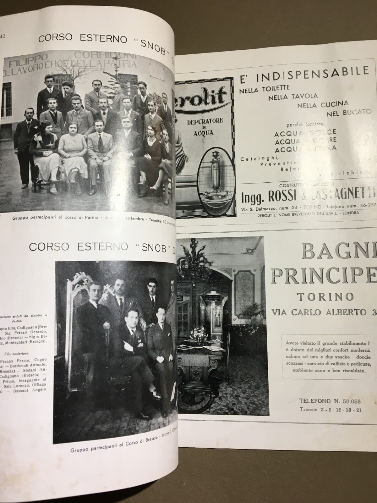Moda, Eleganza, Abbigliamento, Sartoria, Tessuti: Rivista Snob Pubblicitaria, 1933