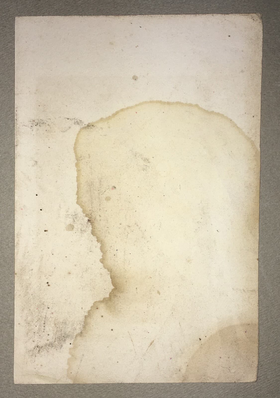 Antica Stampa Popolare Devozionale: Madonna Immacolata, Incisione Santino, XIX Secolo