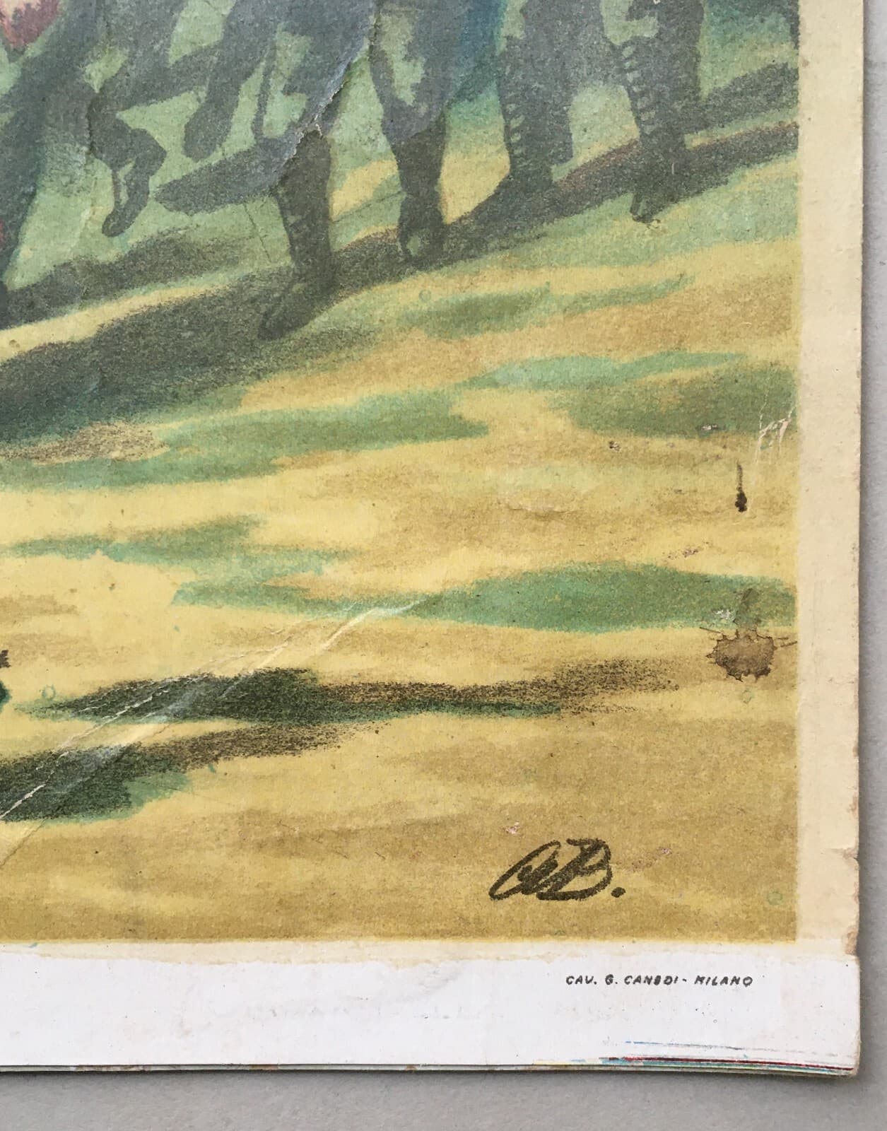 Madonna Della Pace: Militaria Della Grande Guerra Con Soldati E Simboli Patriottici