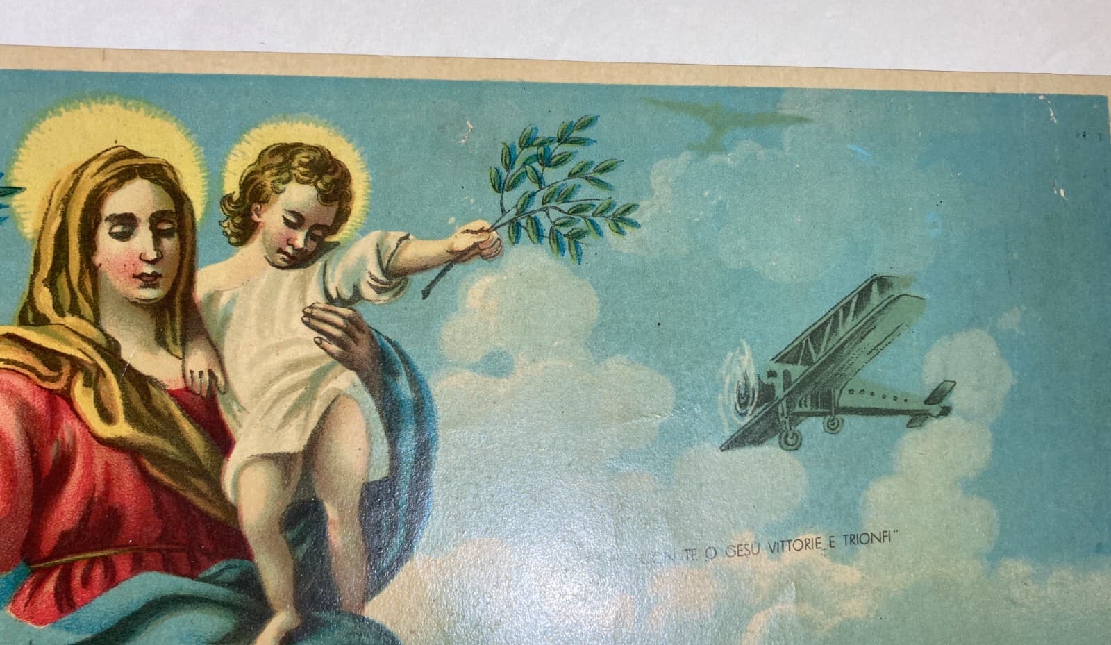 Madonna Della Pace: Militaria Della Grande Guerra Con Soldati E Simboli Patriottici