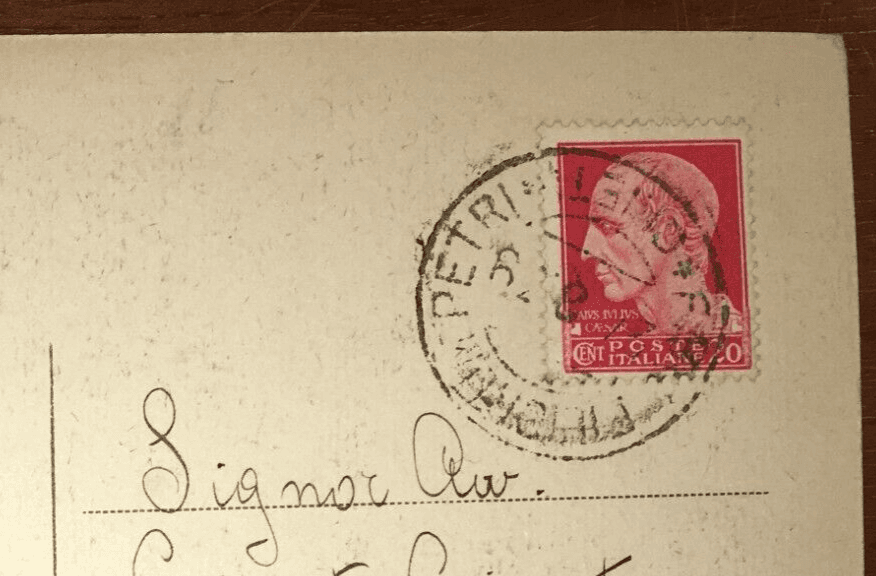 Abruzzo, Fara Filiorum Petri: Panorama E Monumento Ai Caduti. Cartolina Da Collezione