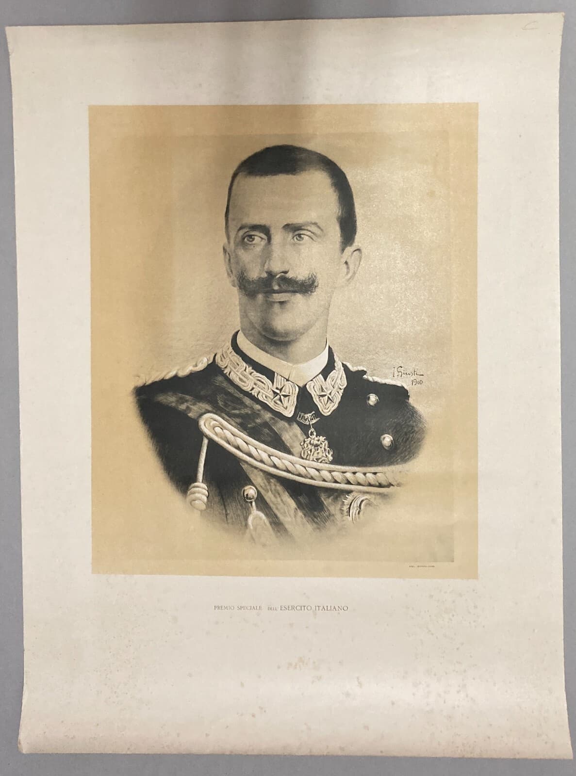 Militaria: Esercito Italiano   Savoia   Vittorio Emanuele III   Artista Giusti   Danesi