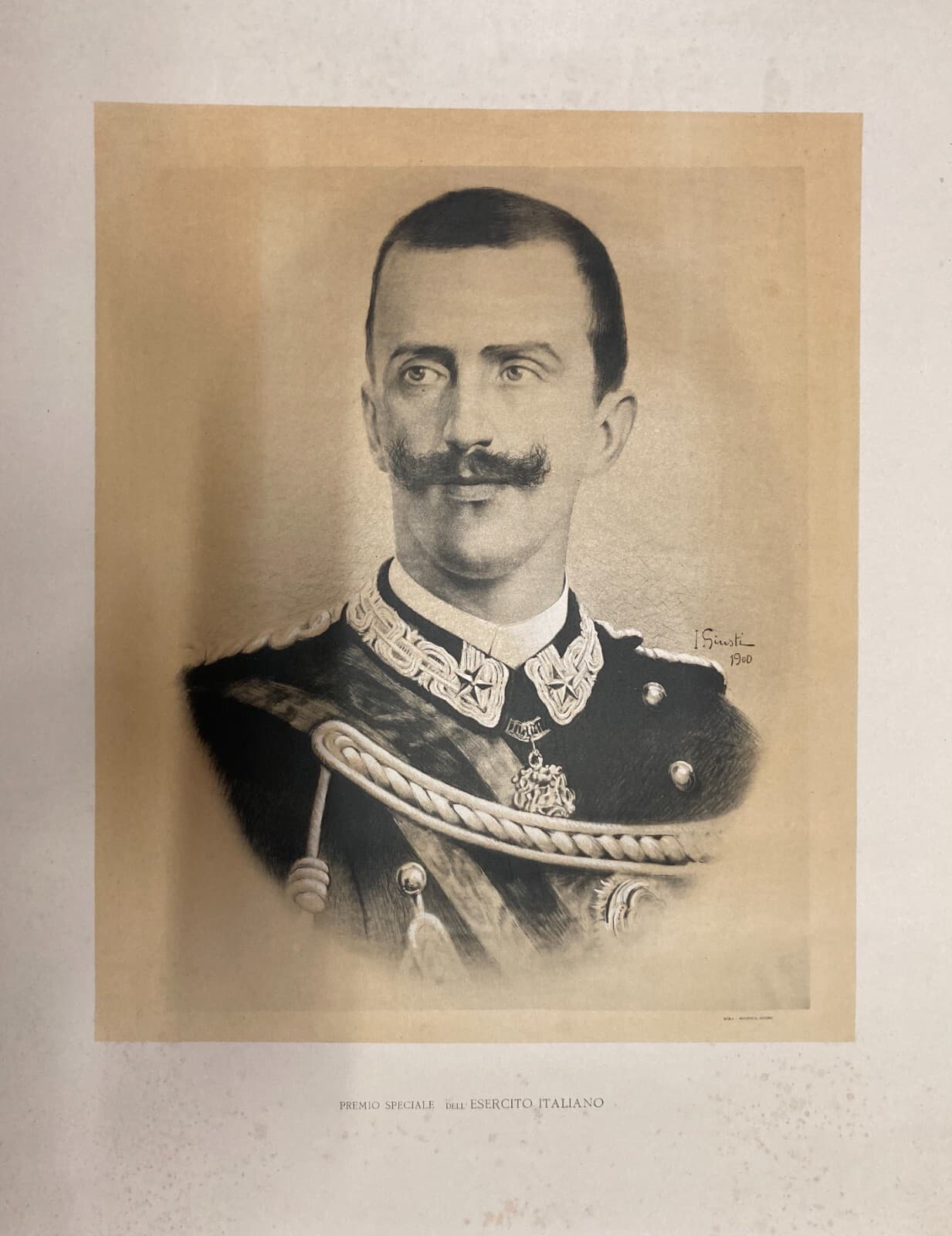Militaria: Esercito Italiano   Savoia   Vittorio Emanuele III   Artista Giusti   Danesi