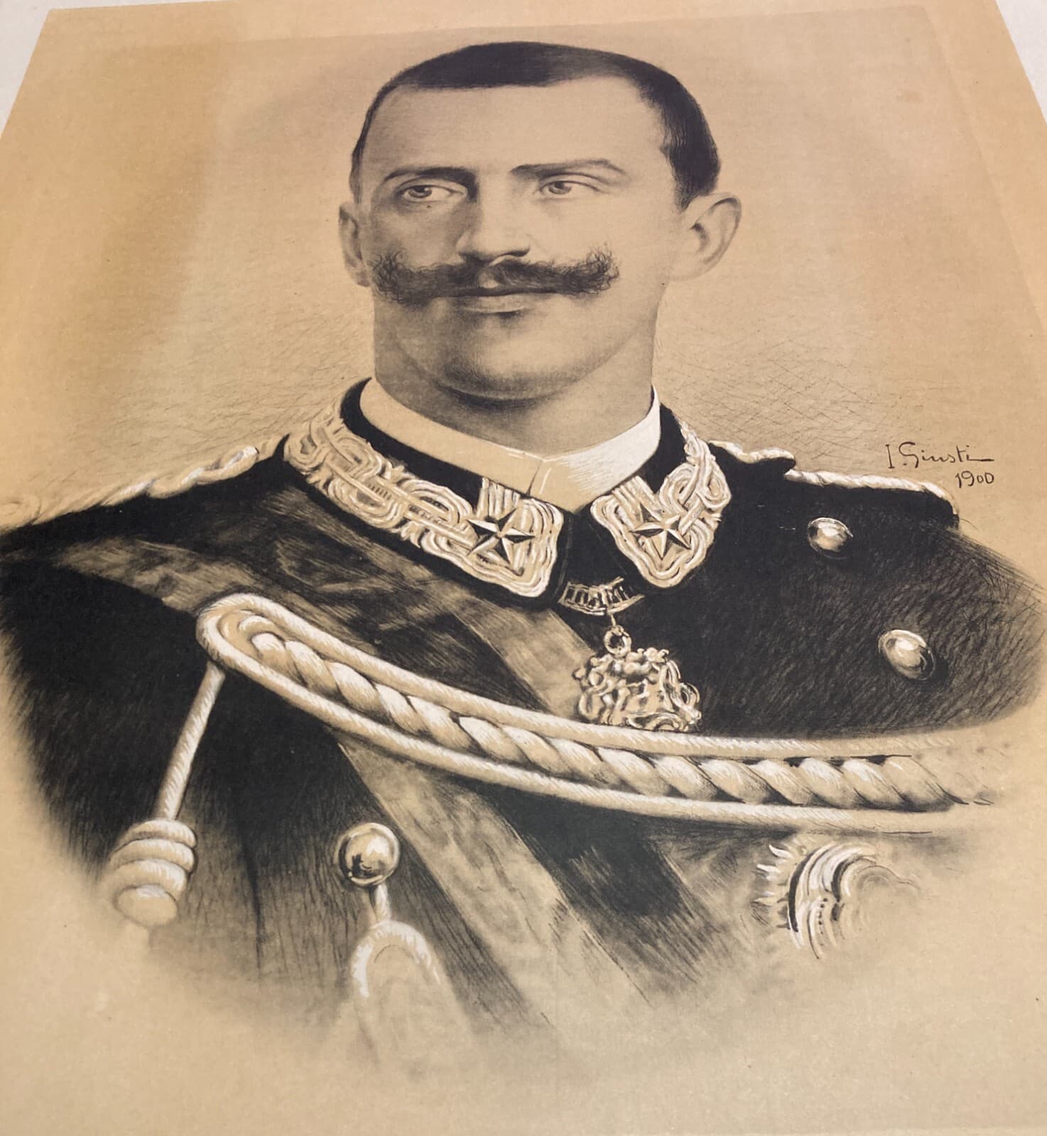 Militaria: Esercito Italiano   Savoia   Vittorio Emanuele III   Artista Giusti   Danesi
