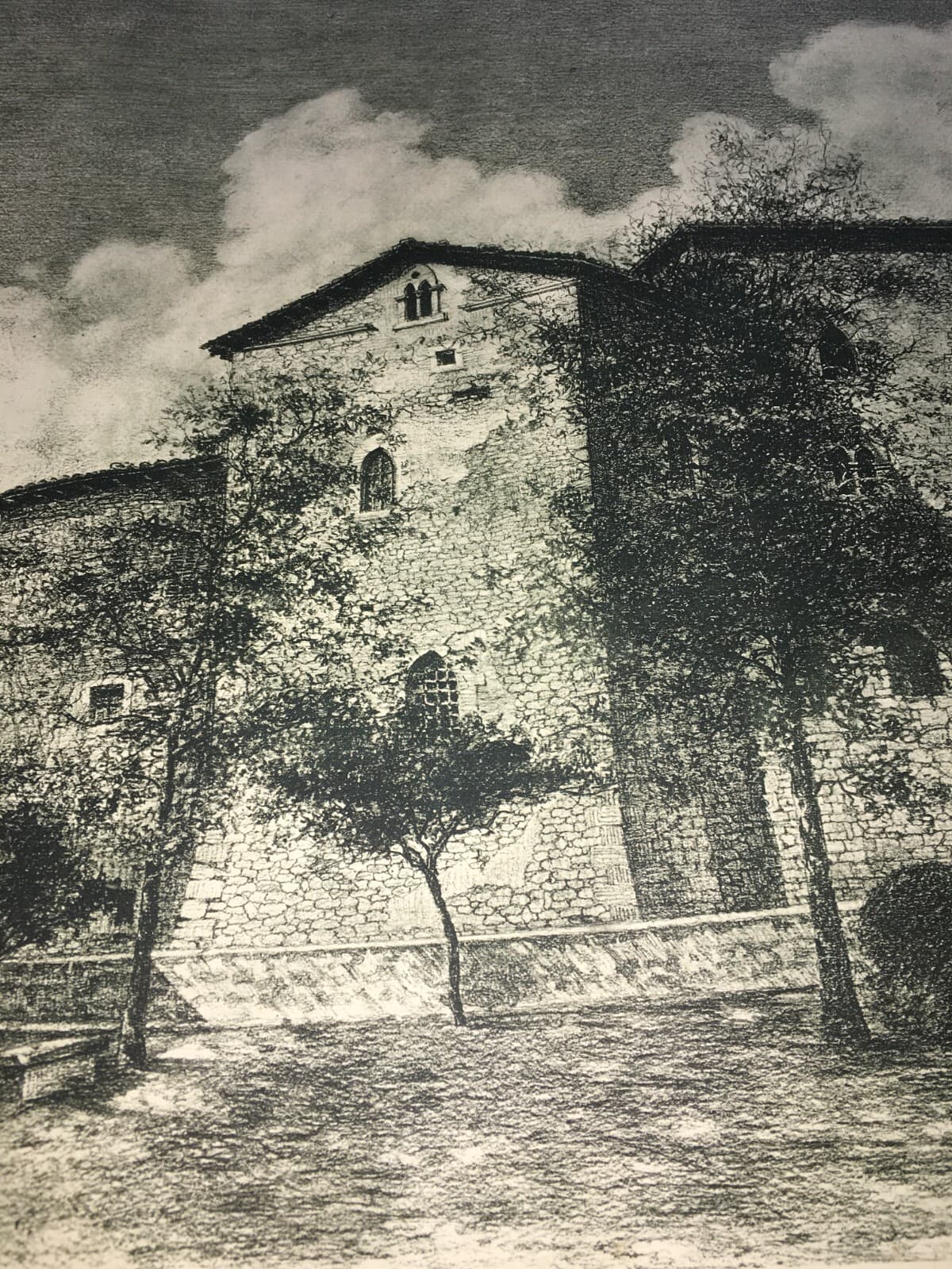 Abruzzo: Architettura, Castello Lazzaroni, Gagliano Aterno. Grande Veduta, Zaccagna