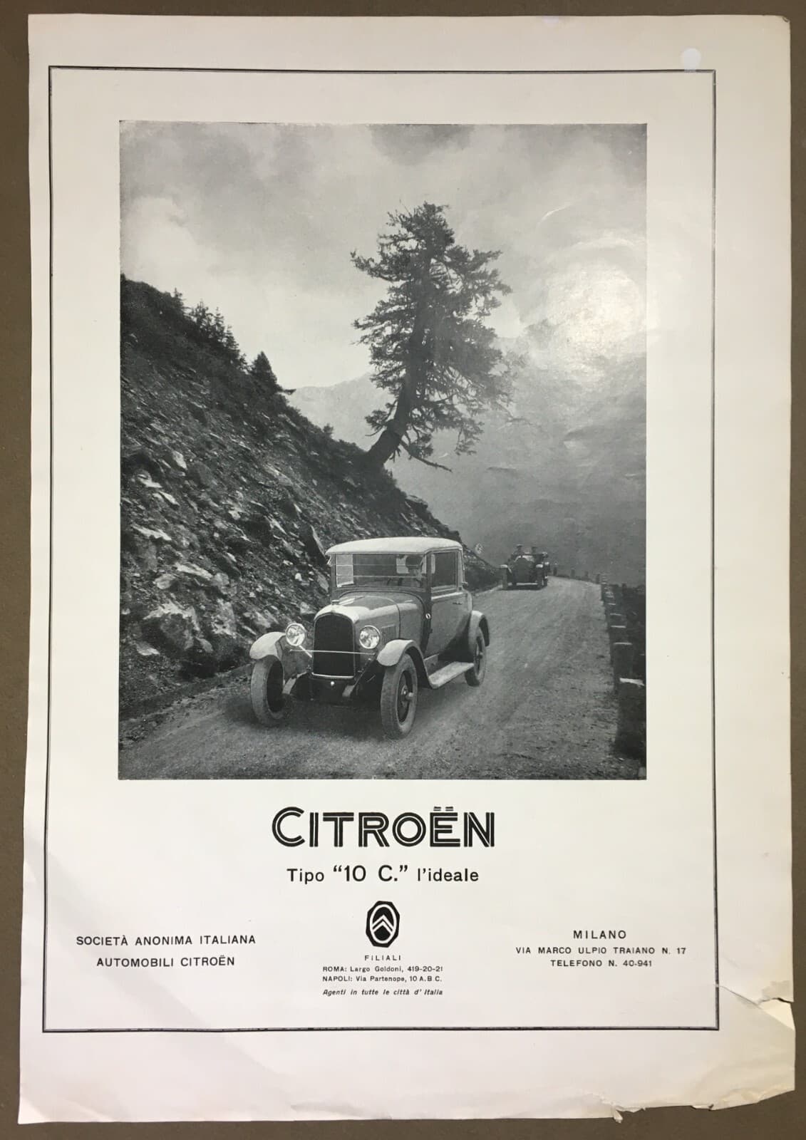 Motori, Auto Citroën, Società Radiatori, Fratelli Cella, Saponeria E Cosmesi, Milano
