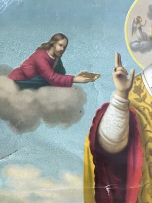 San Nicola Di Bari: Antica Iconografia Cromolitografica Devozionale