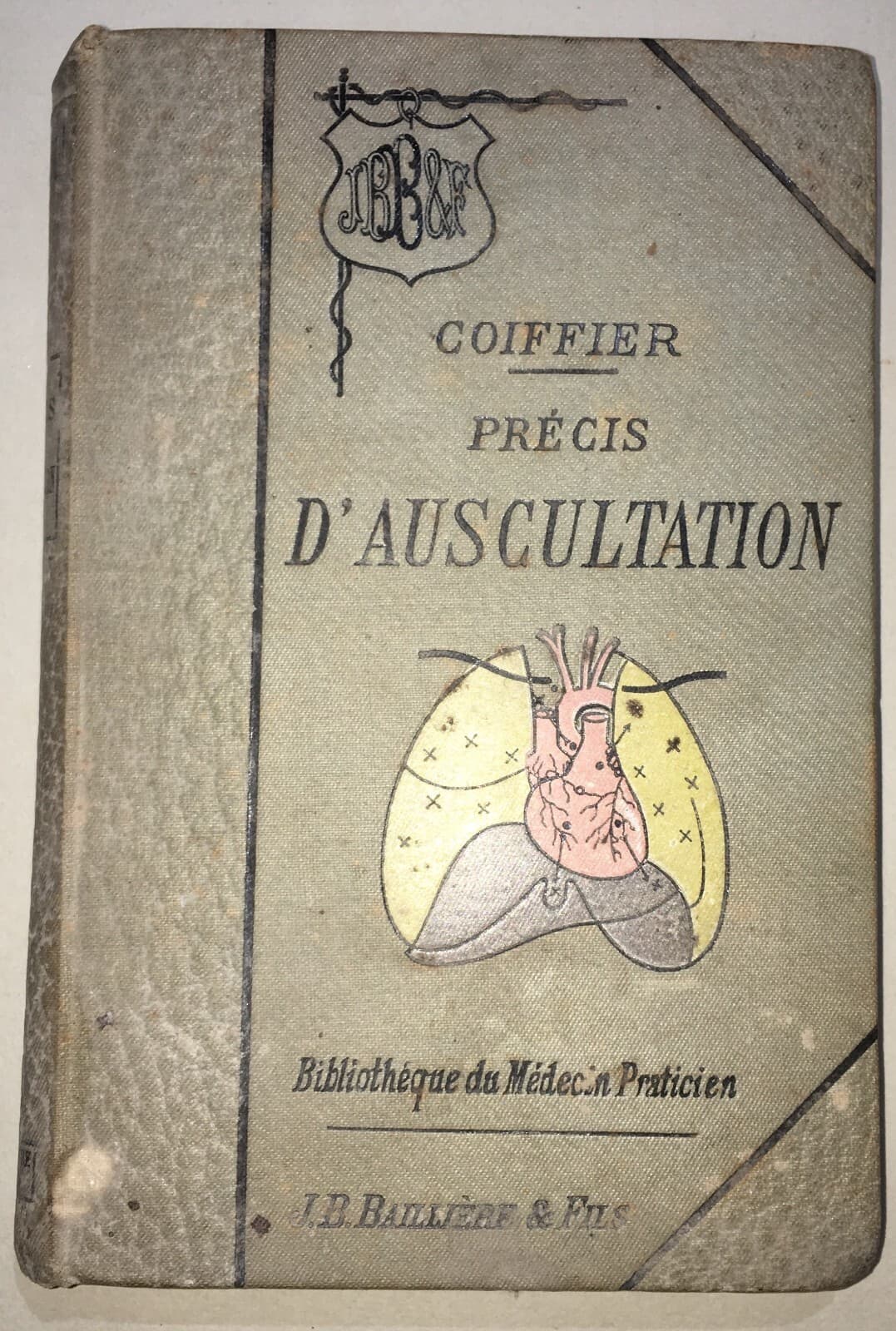 Medicina: Cardiologia, Ascoltazione Del Cuore E Pneumologia. Dr. Coiffier, 1897