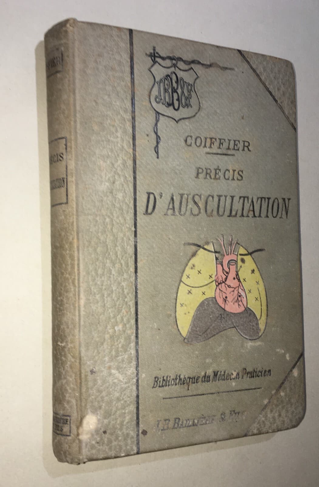 Medicina: Cardiologia, Ascoltazione Del Cuore E Pneumologia. Dr. Coiffier, 1897