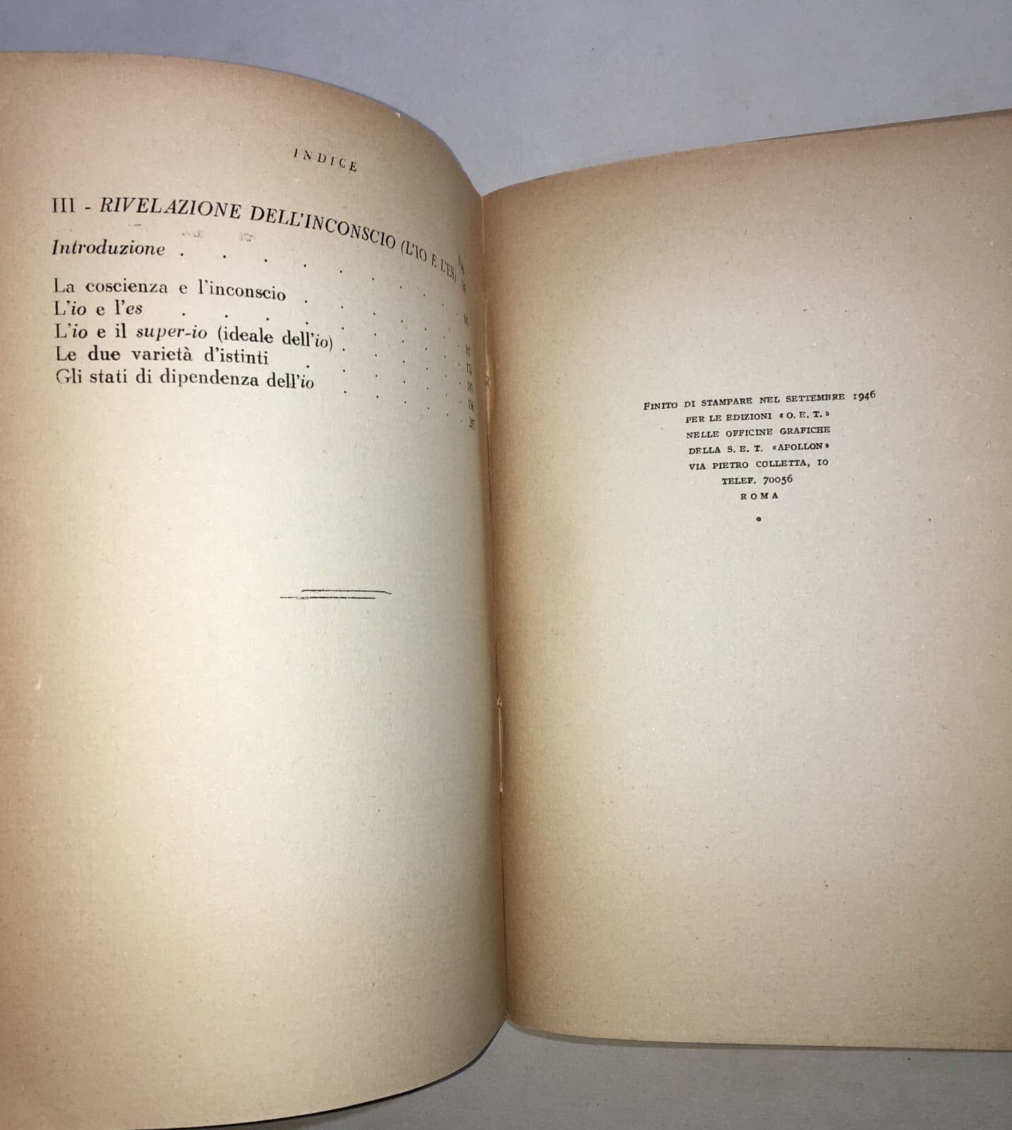 Sigmund Freud: Nuovi Saggi Di Psicoanalisi (1946)