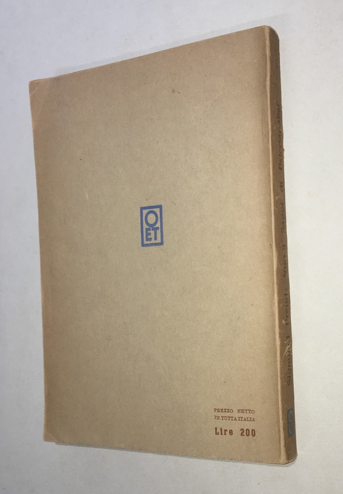 Sigmund Freud: Nuovi Saggi Di Psicoanalisi (1946)