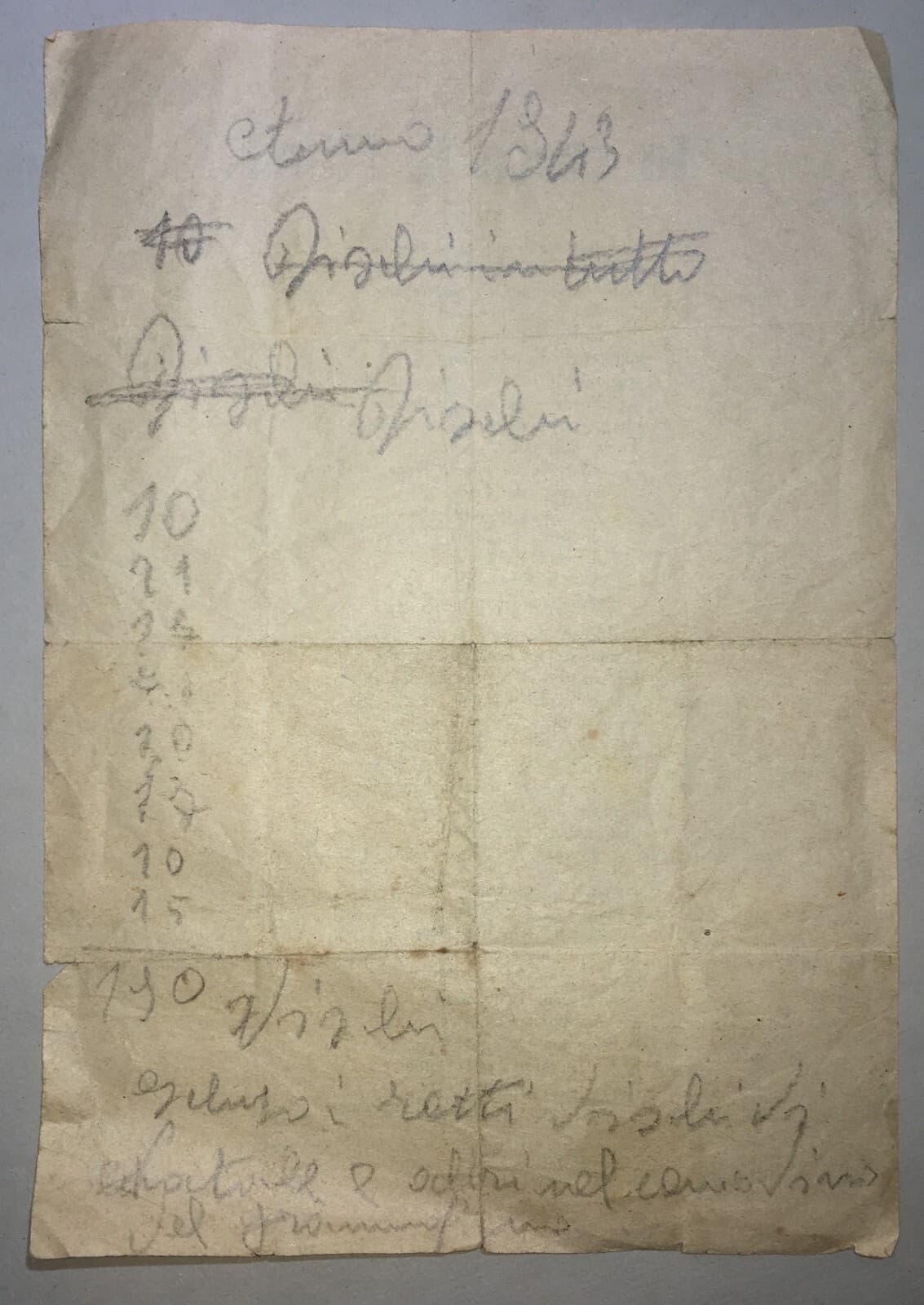 Io Cerco La Titina: Antico Foglio Volante Per Cantastorie