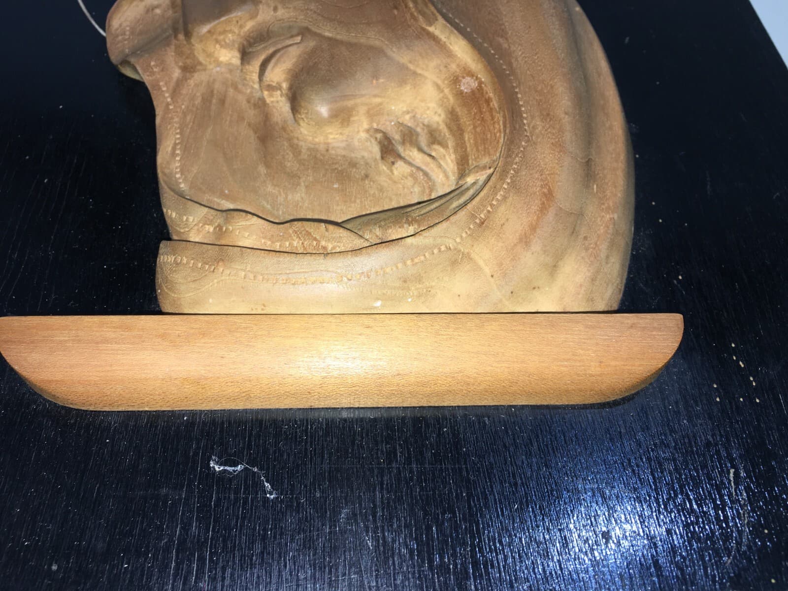 Arte Devozionale: Pannello Ligneo Con Madonna, Intaglio d'Epoca Decorativo