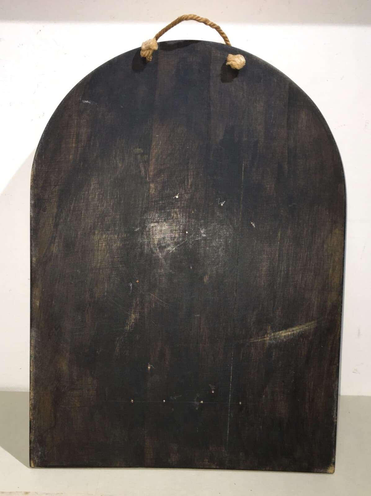 Arte Devozionale: Pannello Ligneo Con Madonna, Intaglio d'Epoca Decorativo