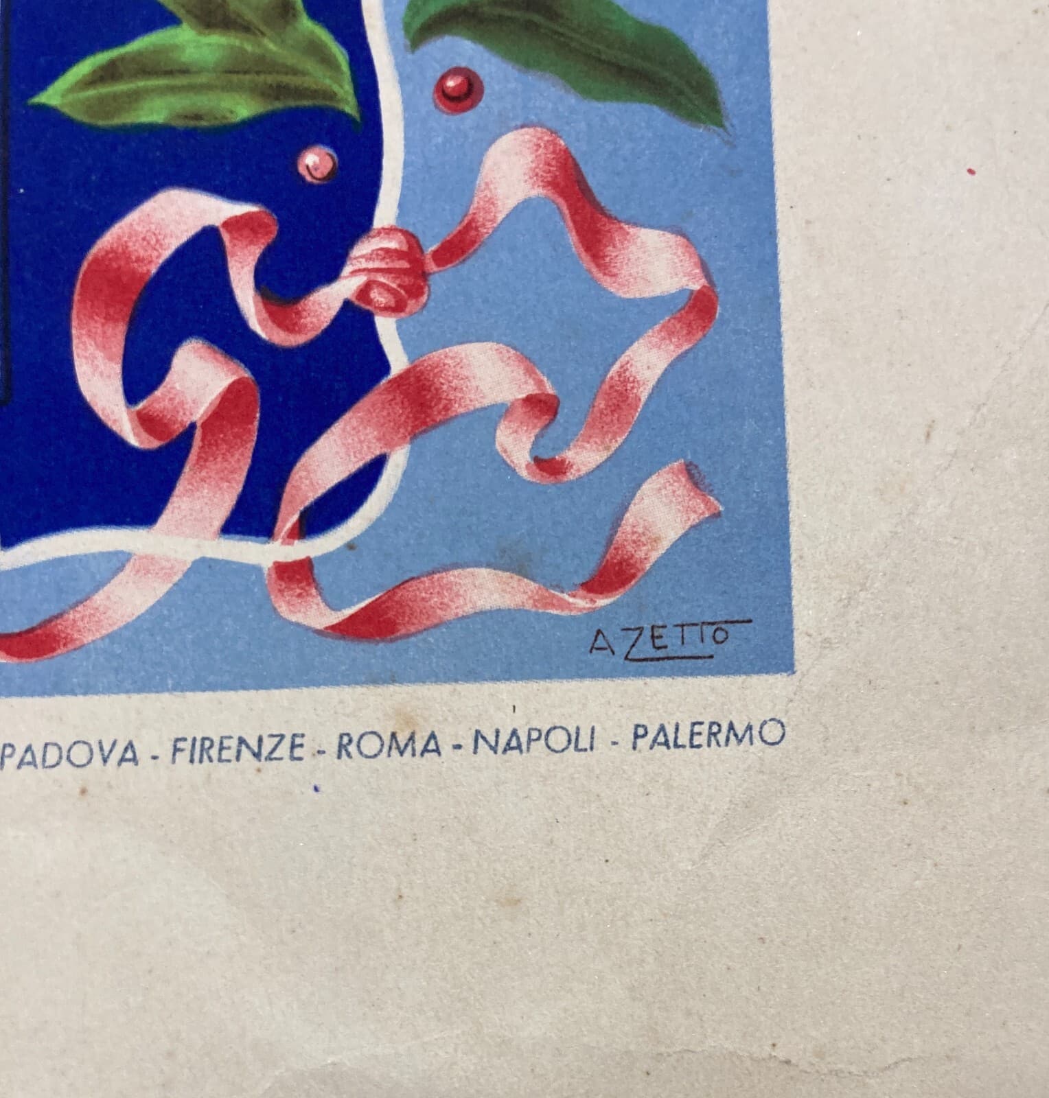Abruzzo, L'Aquila: Diploma Di Merito Del Collegio d'Abruzzo, 1948