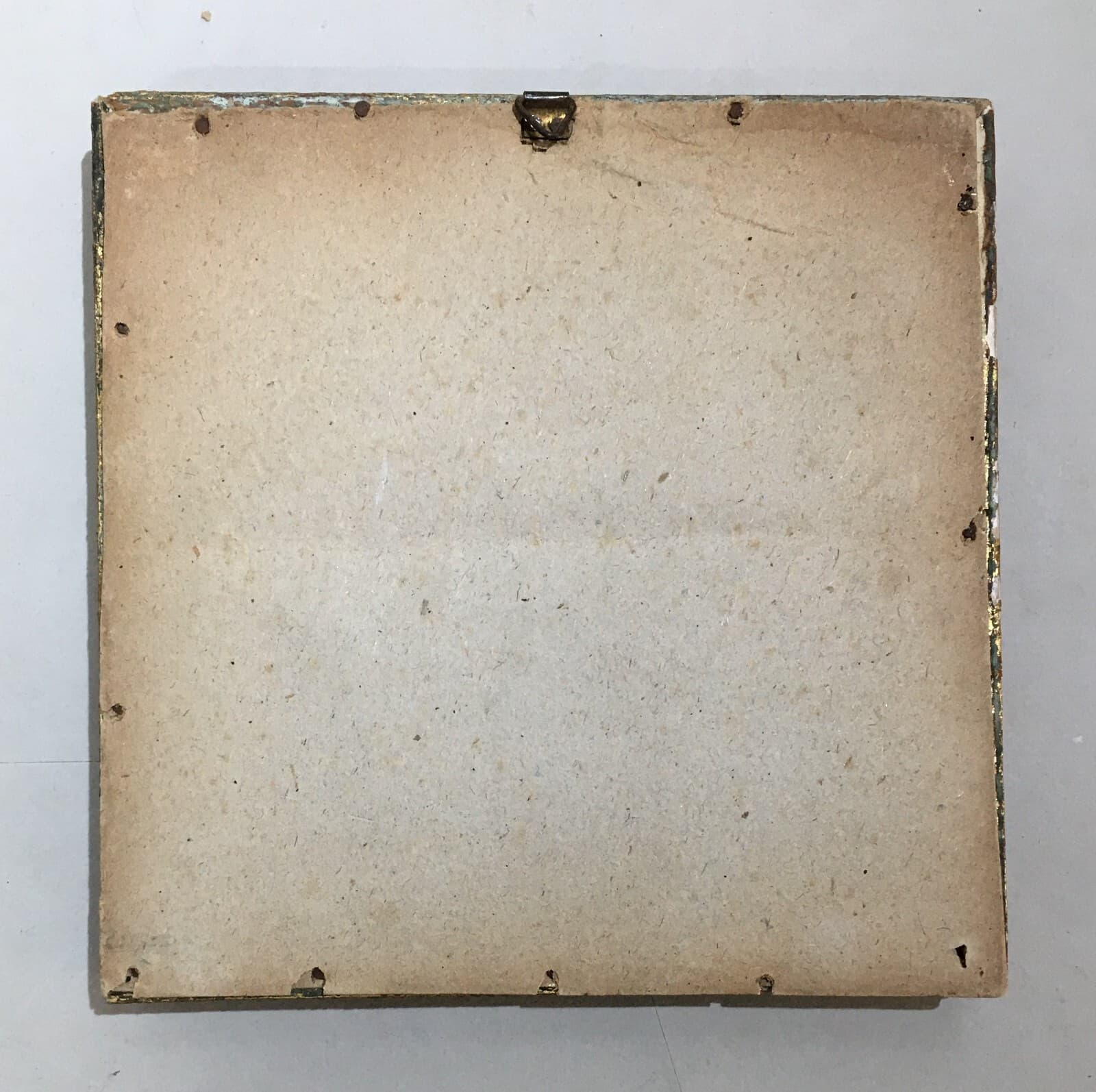 Abruzzo, Castelli, Mattonella In Ceramica Dipinta Con Paesaggio, Alberi E Barche