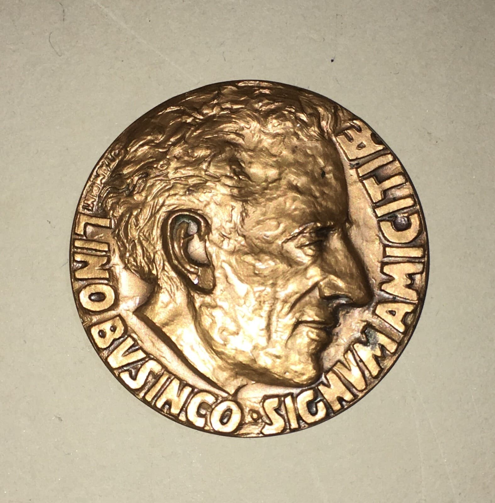 Medicina, Biologia, Patologia: Medaglia Simposio Medico, Abruzzo 1987