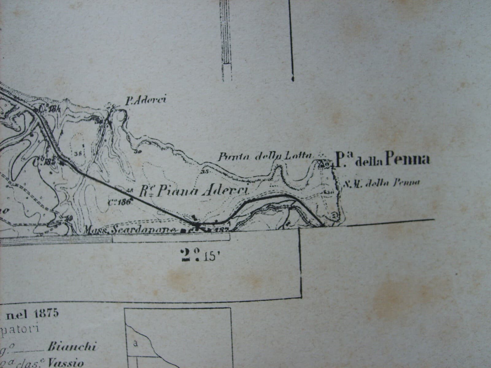 Abruzzo, Chieti, Torino Di Sangro, Fossacesia, Rocca S. Giovanni. Antica Topografia.
