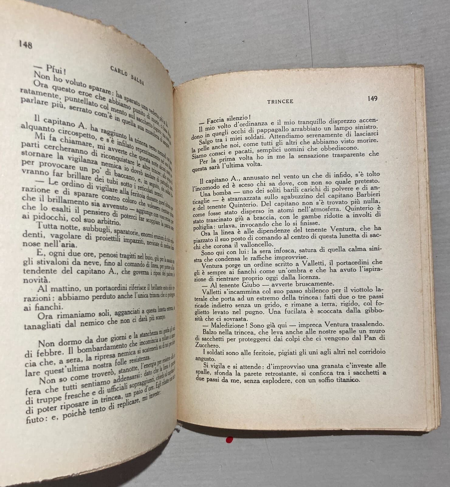 Trincee Di Carlo Salsa (1934)