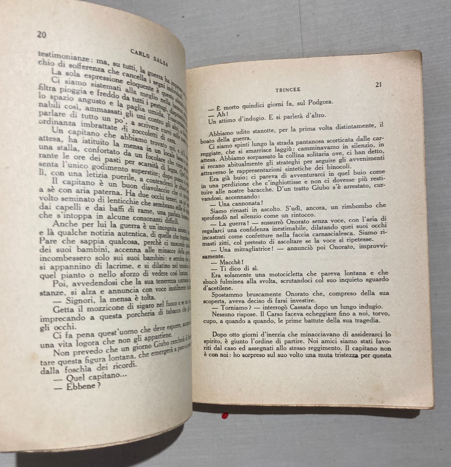 Trincee Di Carlo Salsa (1934)