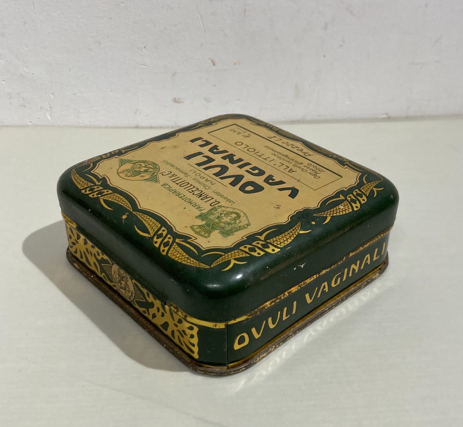 Astuccio Pubblicitario Farmacoterapica D. Lancellotti   Ovuli Vaginali