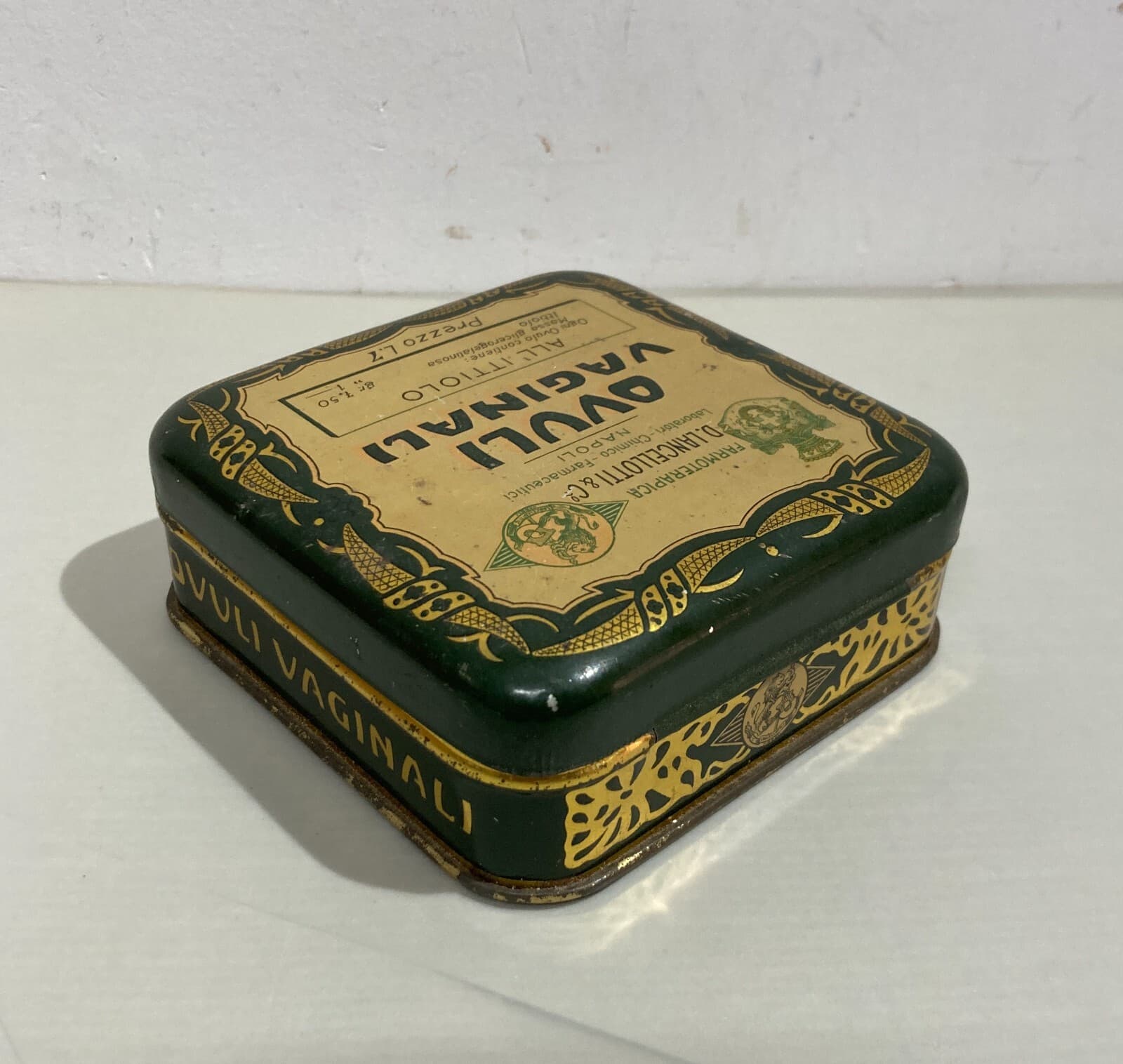 Astuccio Pubblicitario Farmacoterapica D. Lancellotti   Ovuli Vaginali