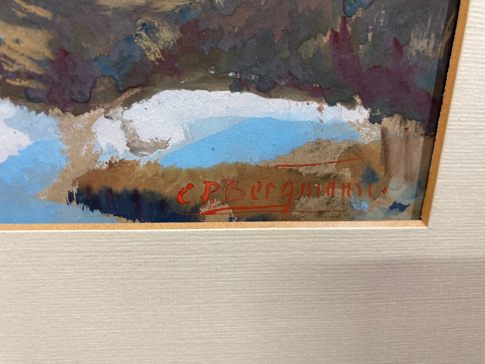 Arte Decorativa: Paesaggio Montano Delle Dolomiti Di Conrad Peter Bergmann