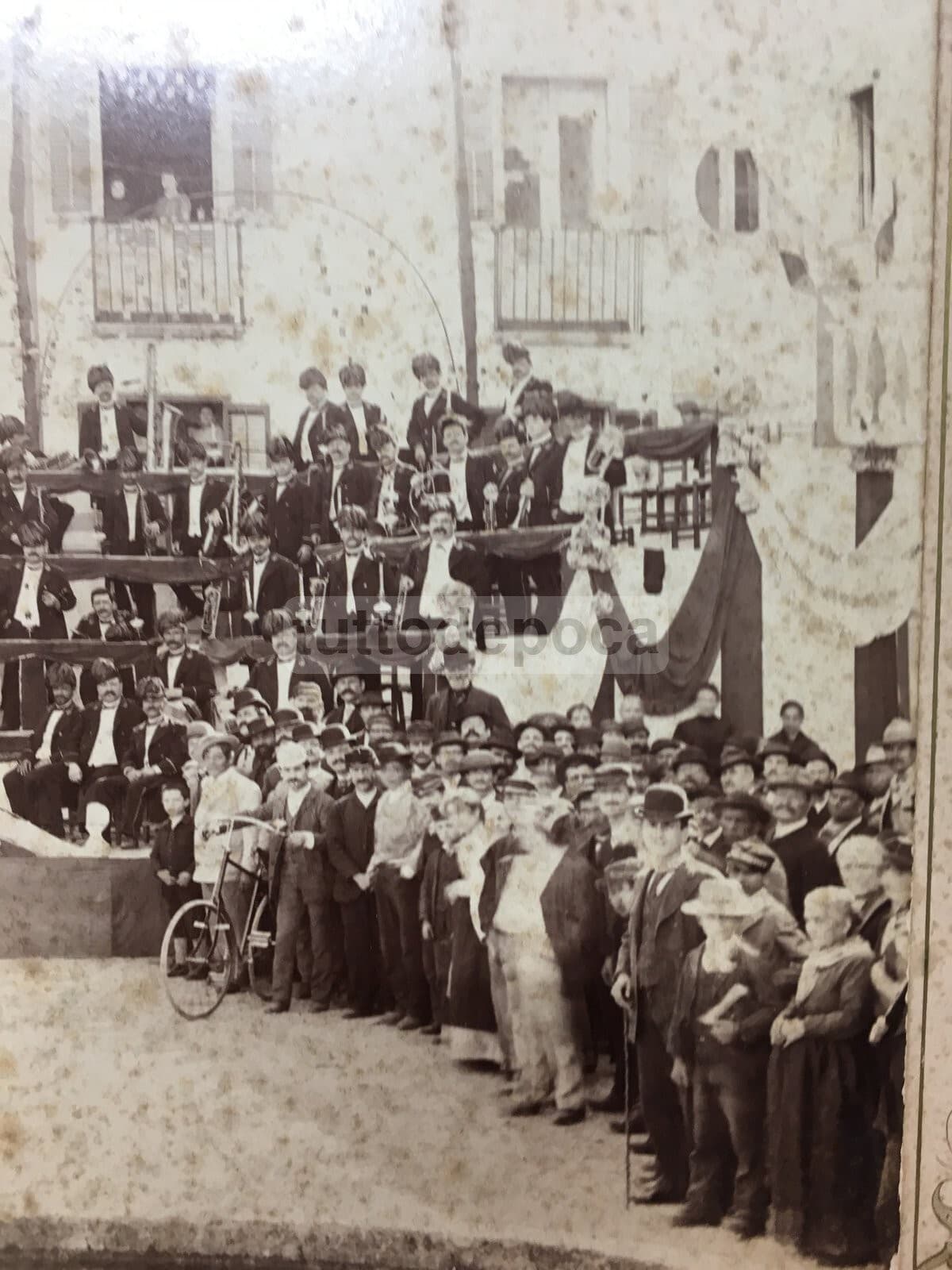 Musica, Bande Musicali, Banda Di Roma, Antica Fotografia Palumbo, Piedimonte d'Alife