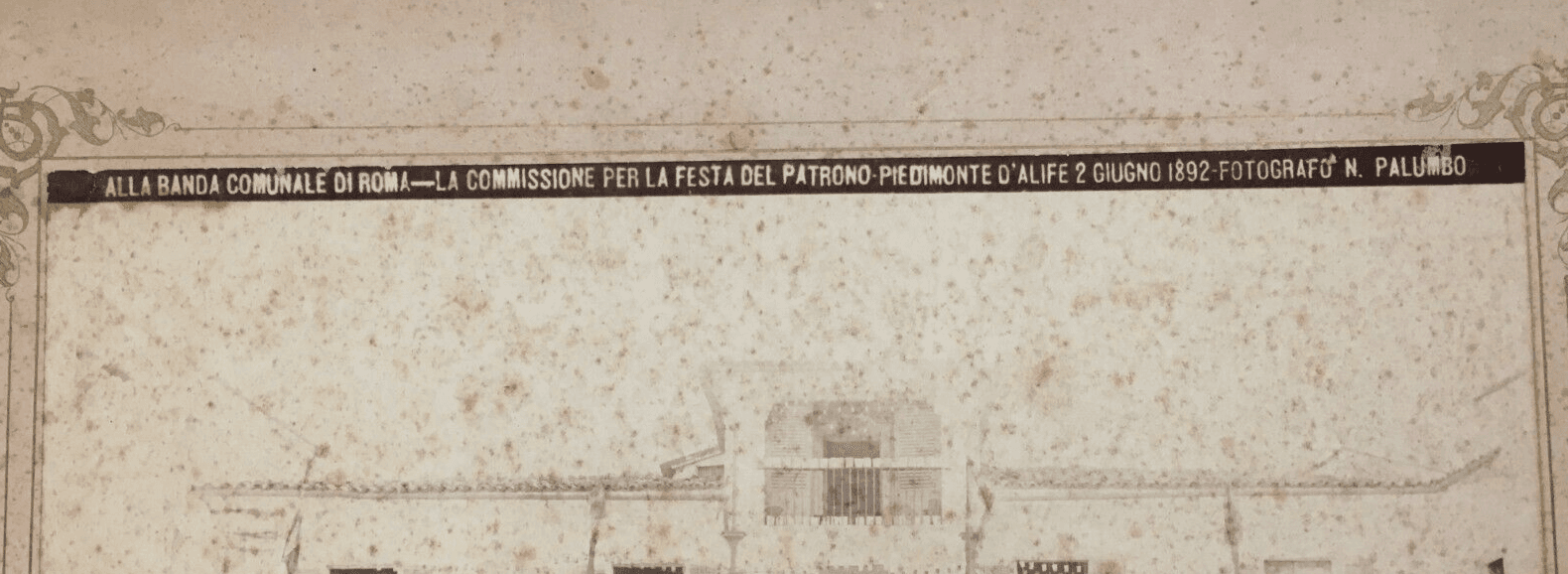 Musica, Bande Musicali, Banda Di Roma, Antica Fotografia Palumbo, Piedimonte d'Alife