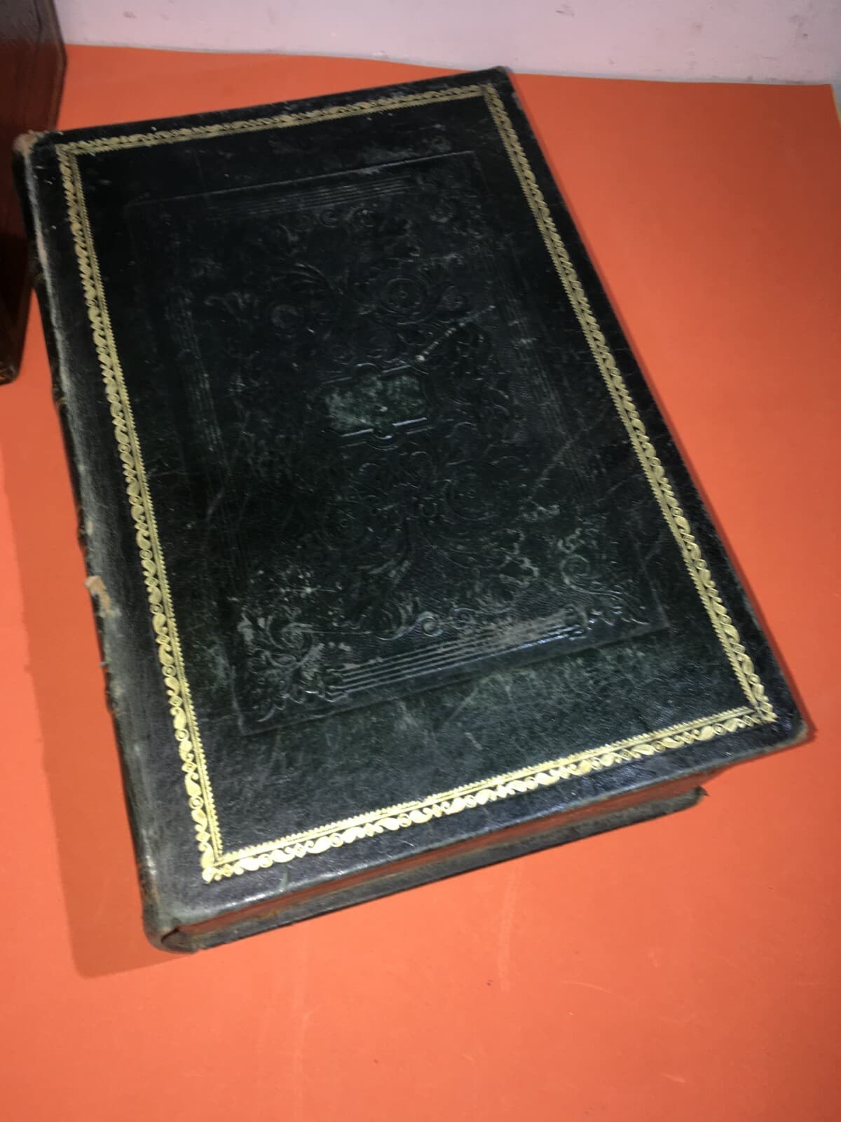 Antiche Legature: 4 Scatole Finti Libri Decorative d'Epoca