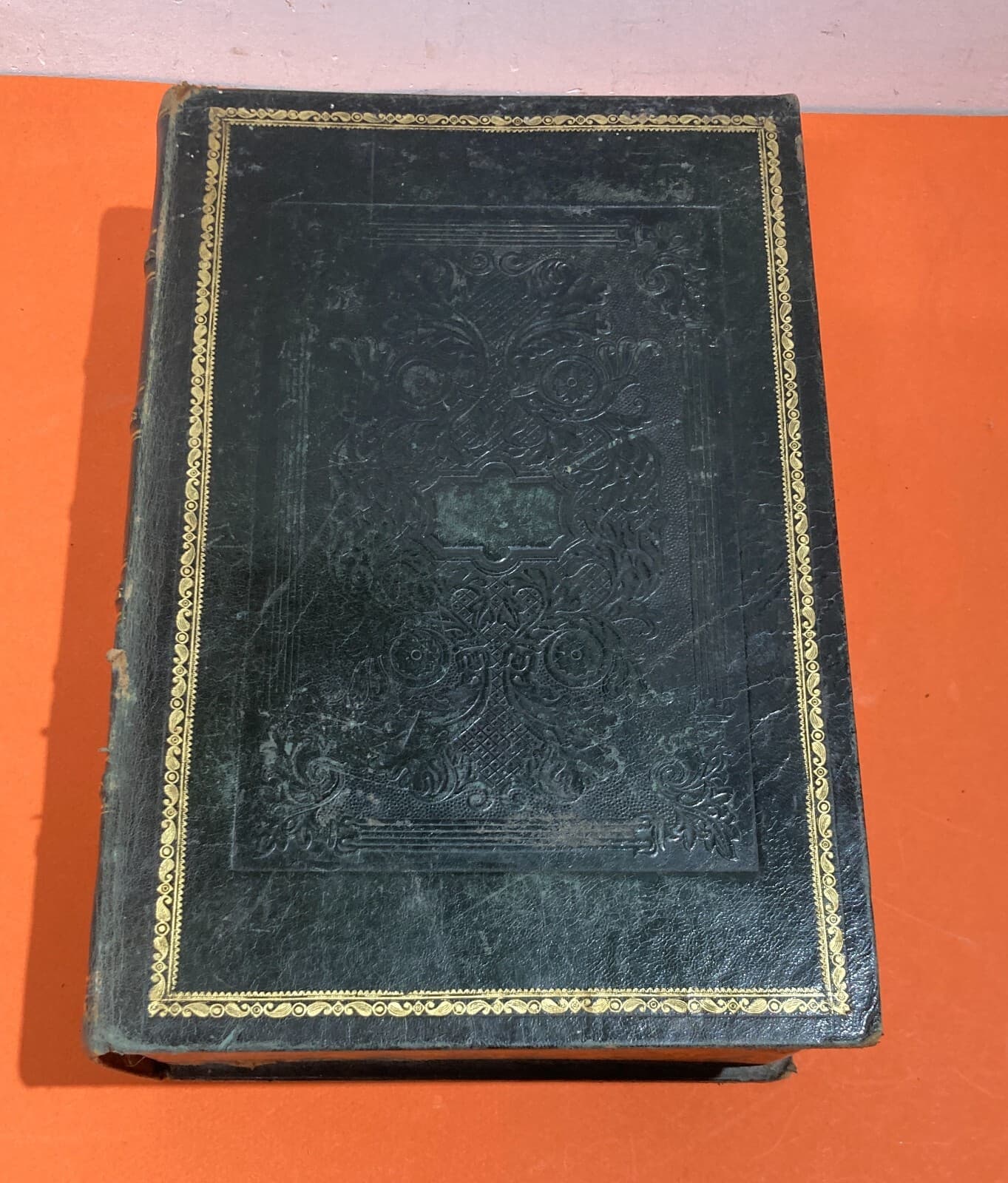 Antiche Legature: 4 Scatole Finti Libri Decorative d'Epoca