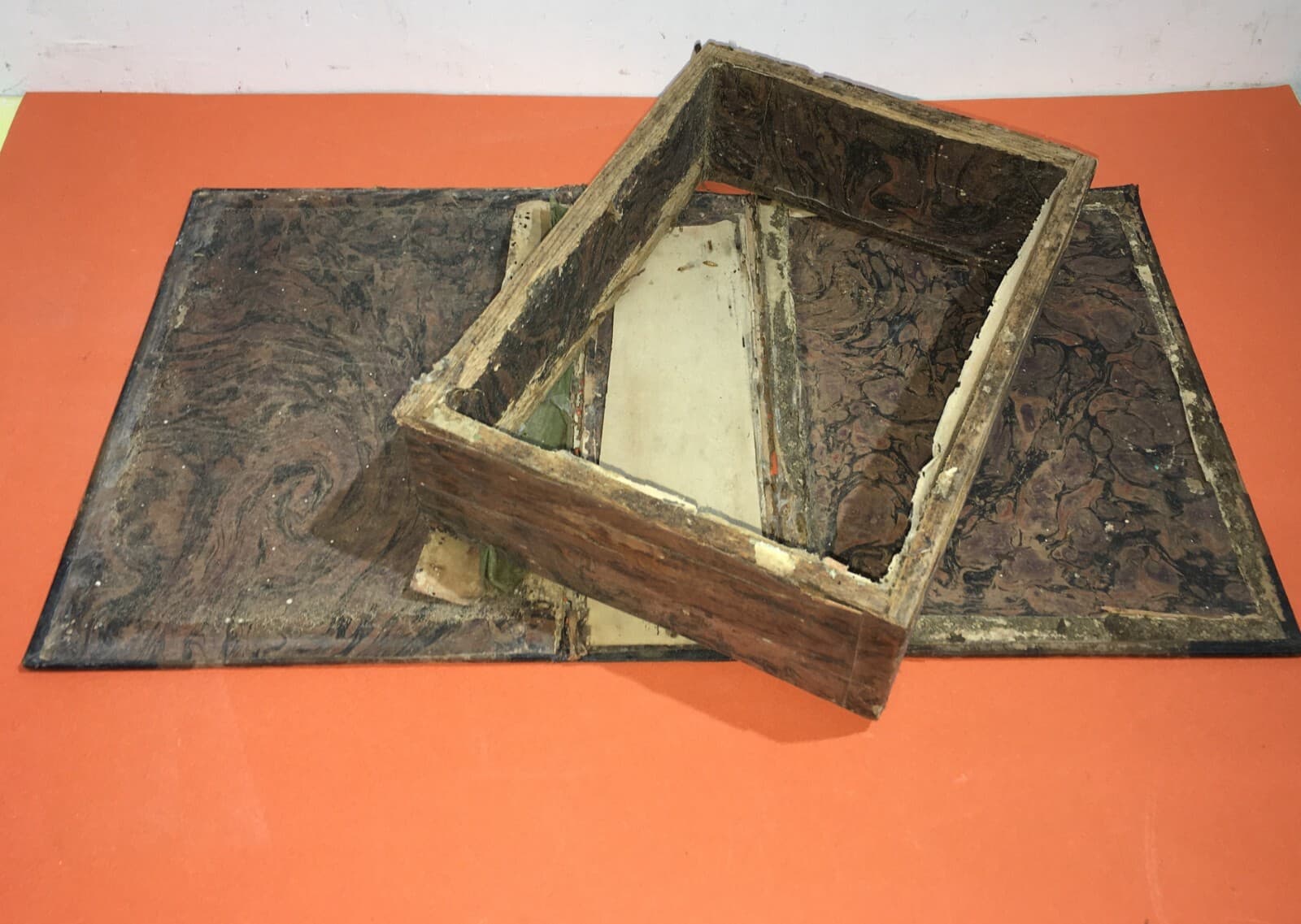 Antica Legatura A Scatola Simulante La Rivista La Lettura (1906)