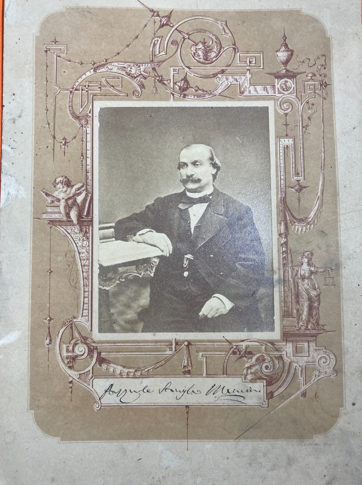 Fotografia Politica: Ritratto Antico Di Pasquale Stanislao Mancini