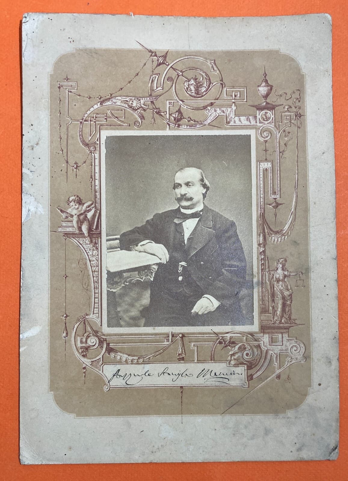 Fotografia Politica: Ritratto Antico Di Pasquale Stanislao Mancini