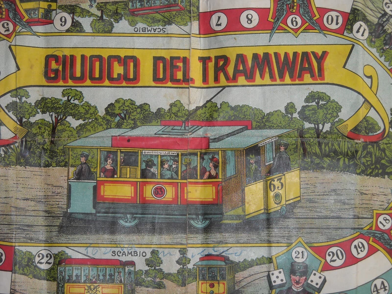 Giuoco Del Tramway: Ferrovia E Tram, Marca Stella