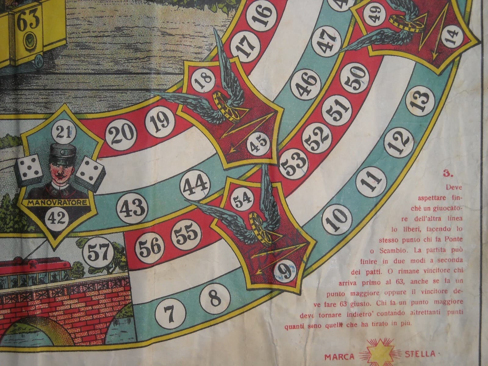 Giuoco Del Tramway: Ferrovia E Tram, Marca Stella