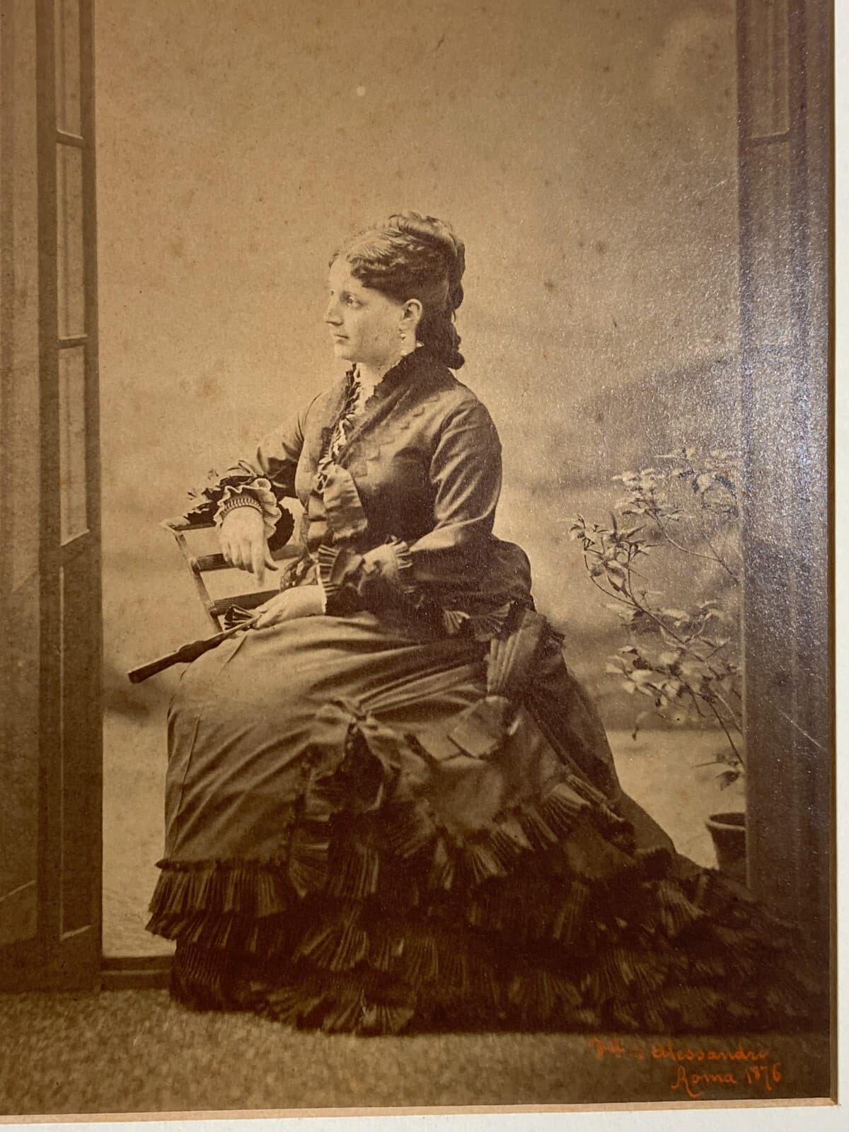 Ritratto Di Gentildonna, Fratelli d'Alessandri, Abruzzo, 1876