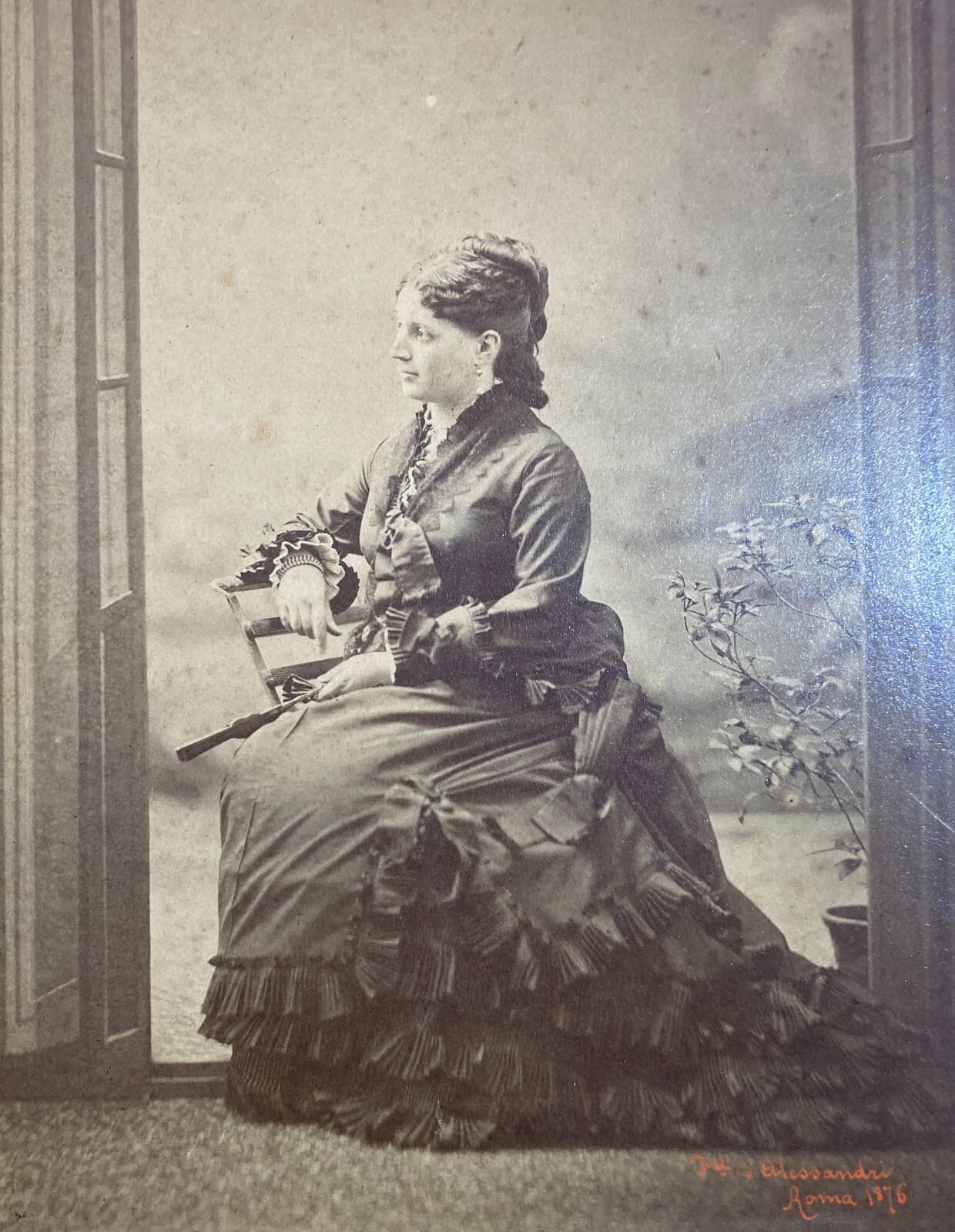 Ritratto Di Gentildonna, Fratelli d'Alessandri, Abruzzo, 1876