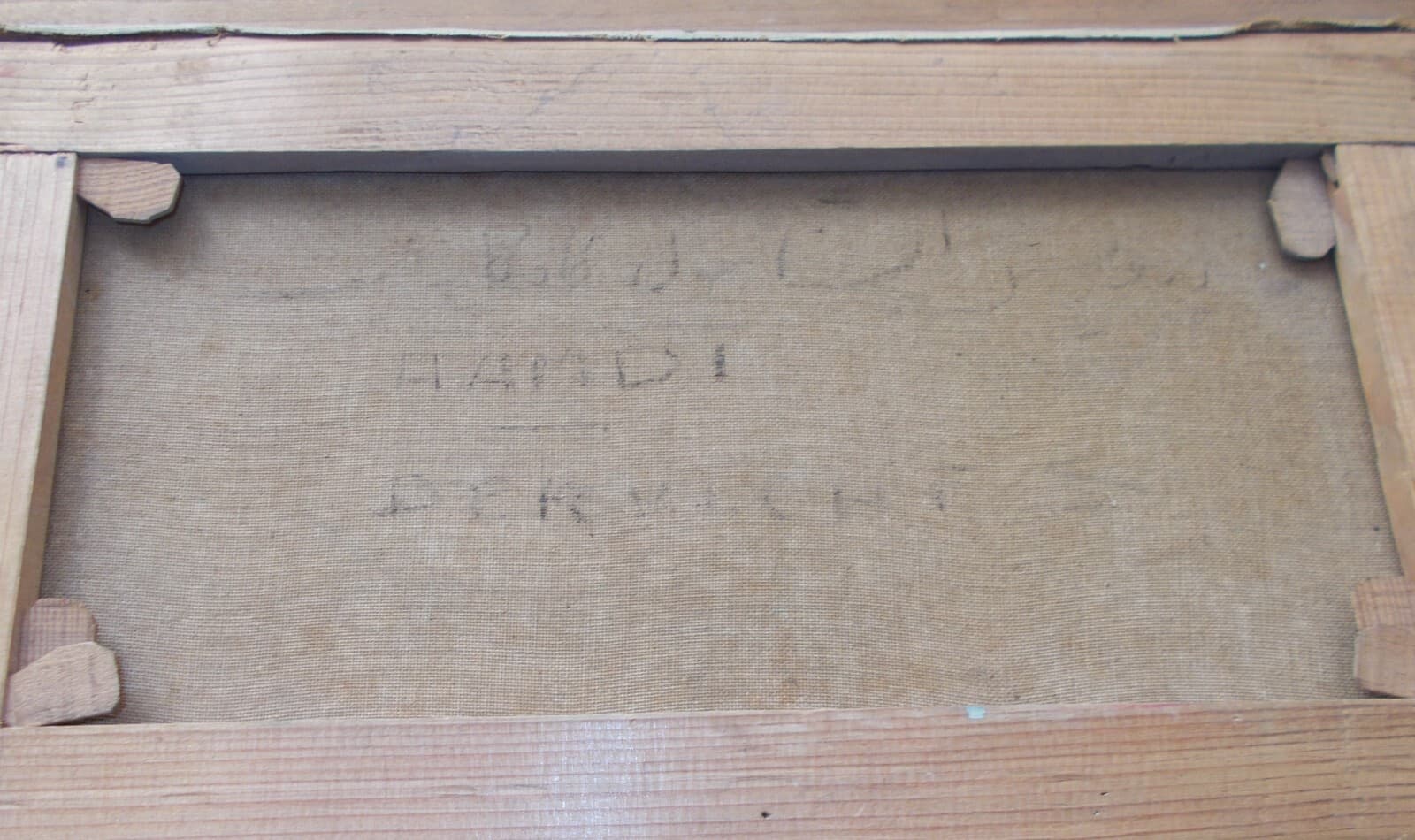 Oriente, Asia: Uomini In Preghiera. Dipinto d'Epoca Attribuito A Fausto Zonaro